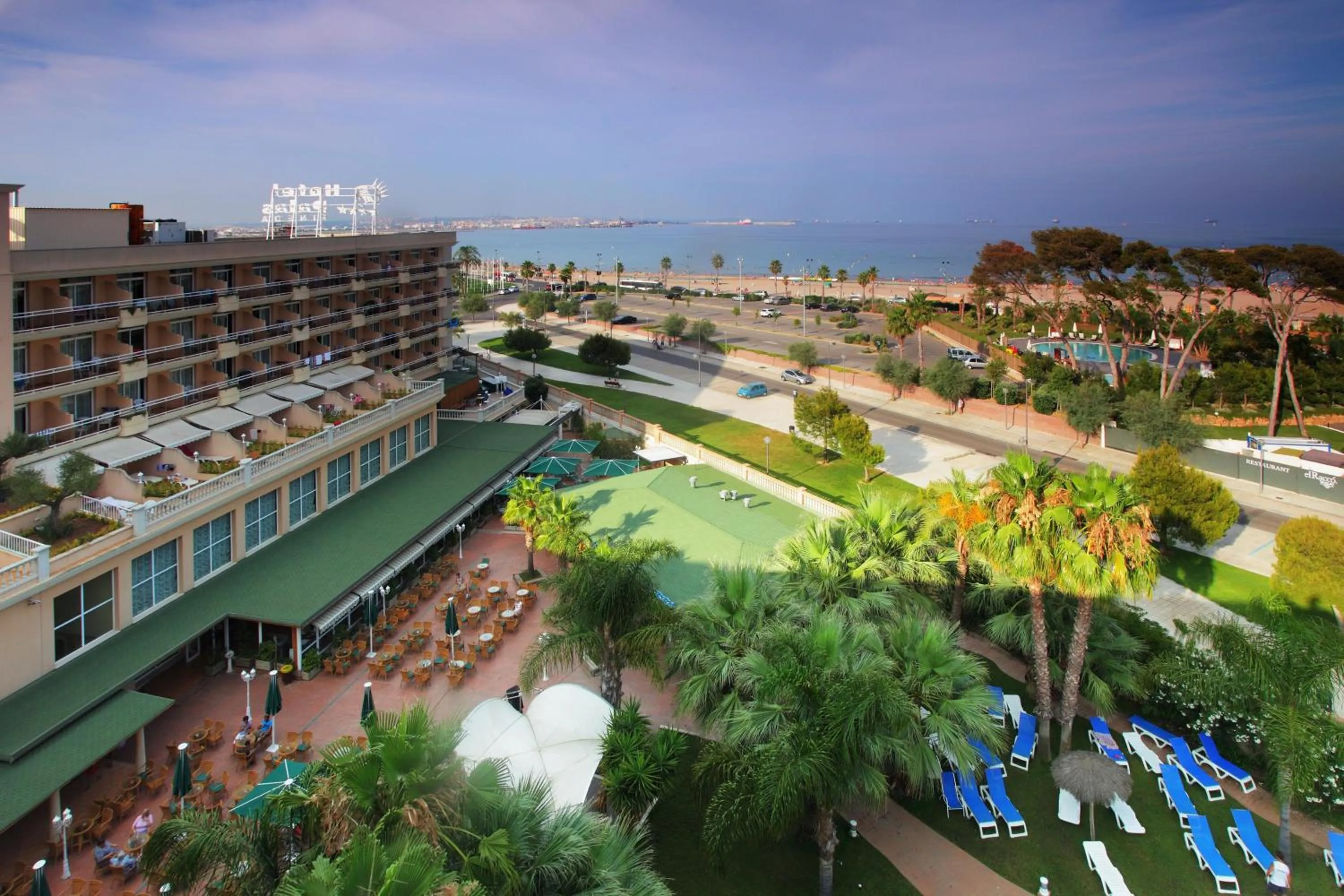 Bird's eye view in Palas Pineda