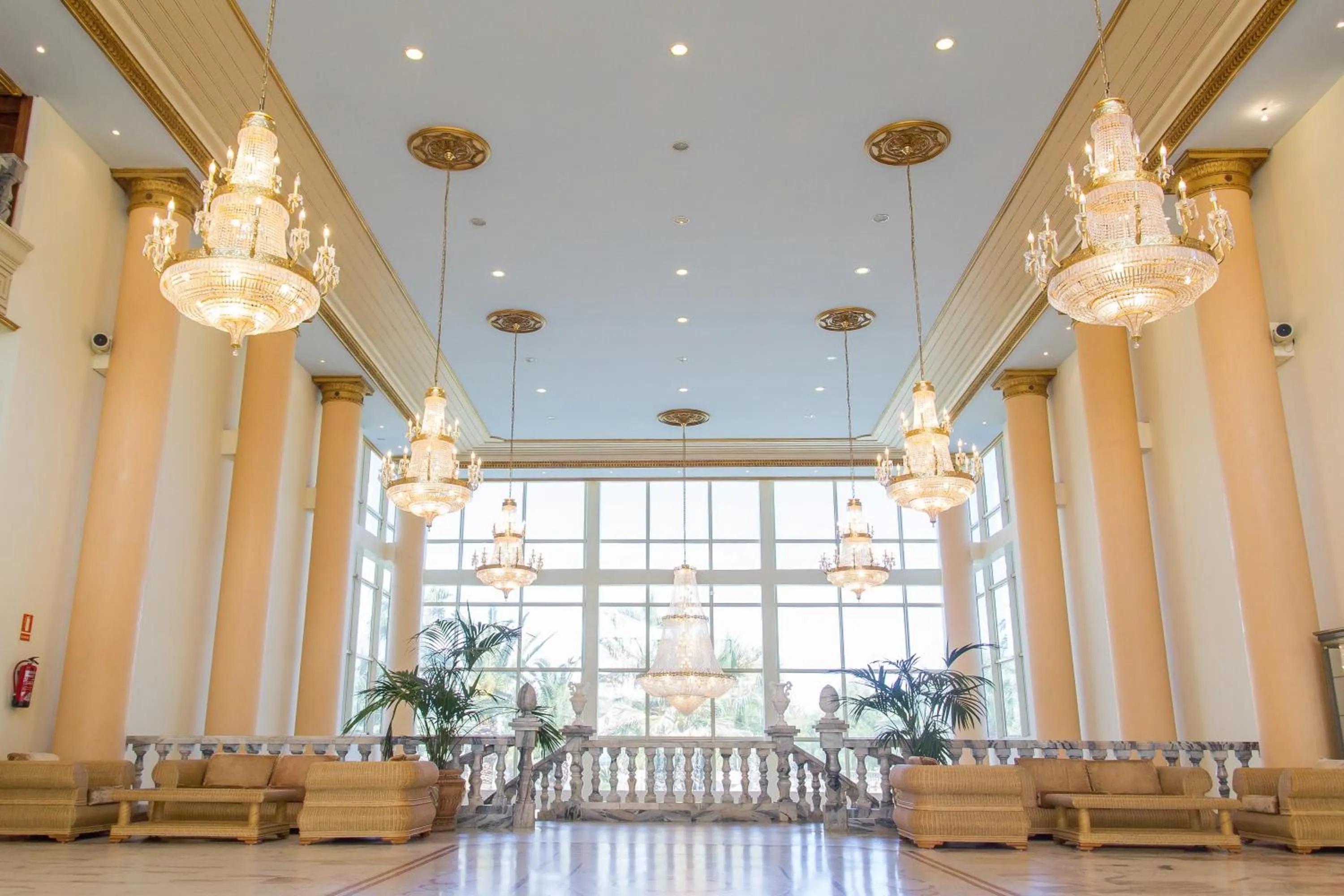 Lobby or reception in Palas Pineda