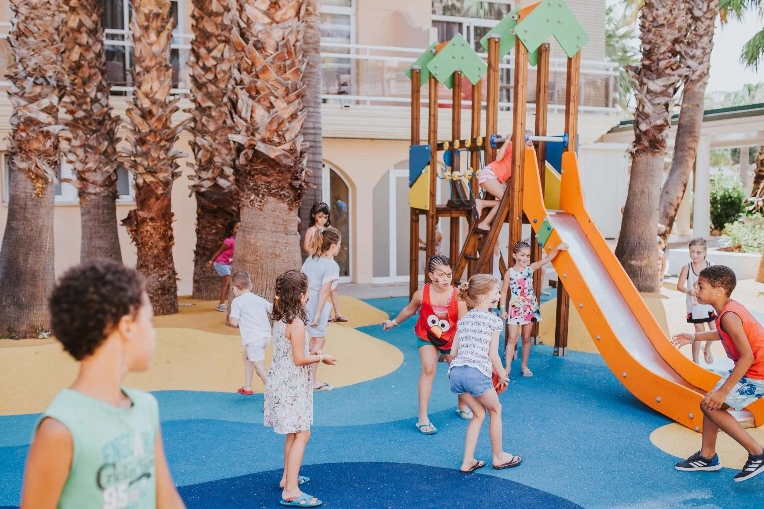 Children play ground in Palas Pineda