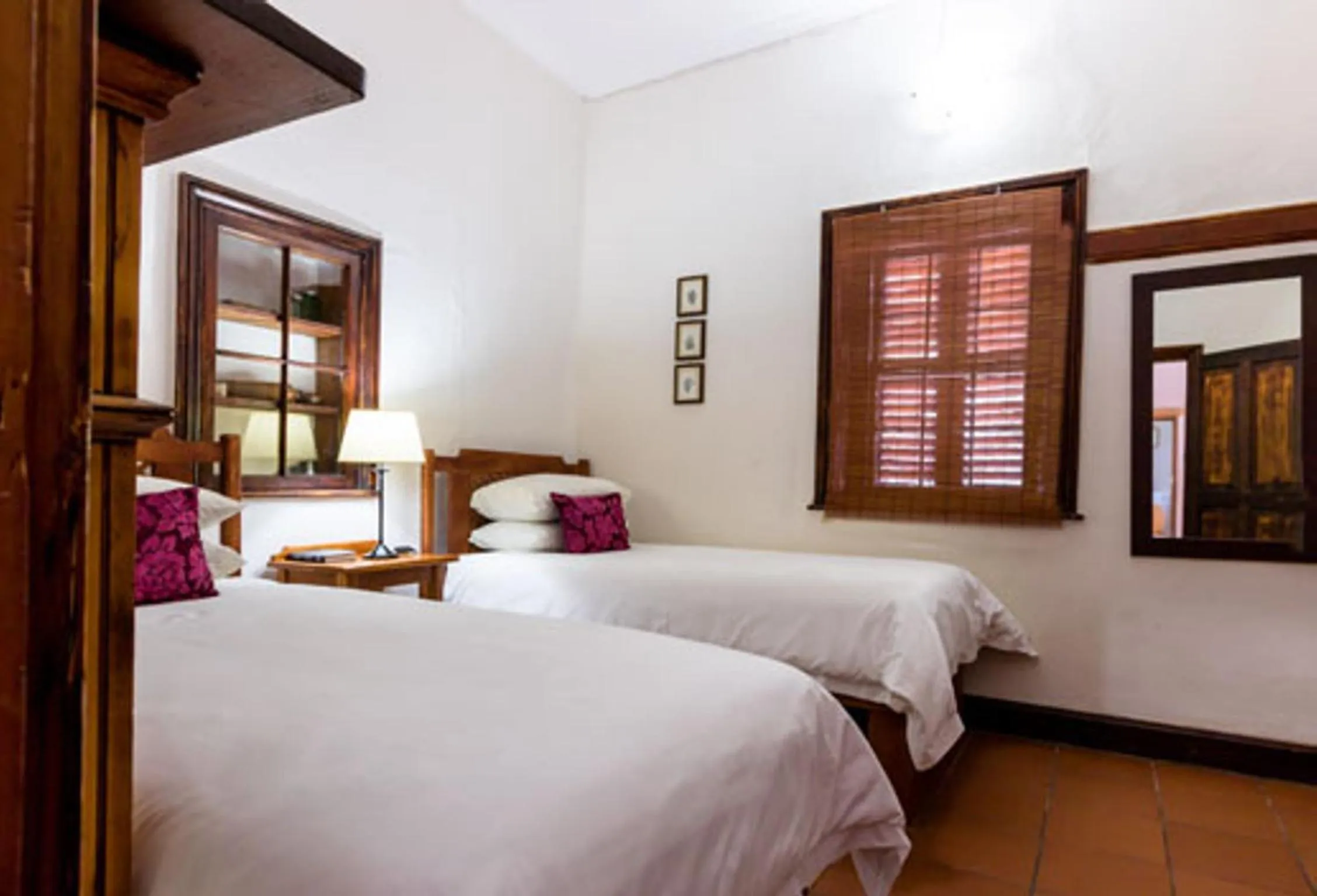 Bed in NANNA ROUS' TOWN HOUSE