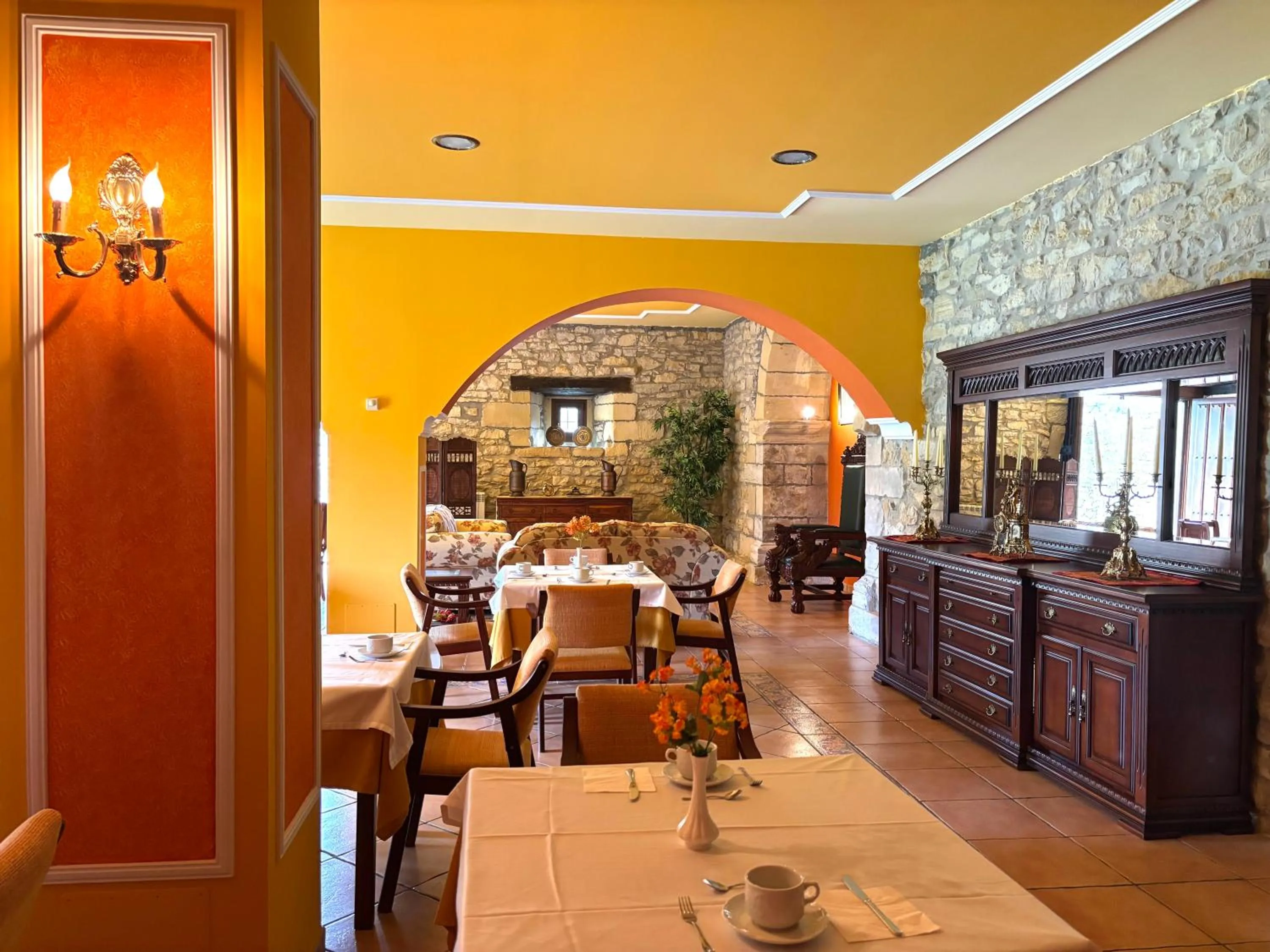 Breakfast in Hotel Casona Los Caballeros