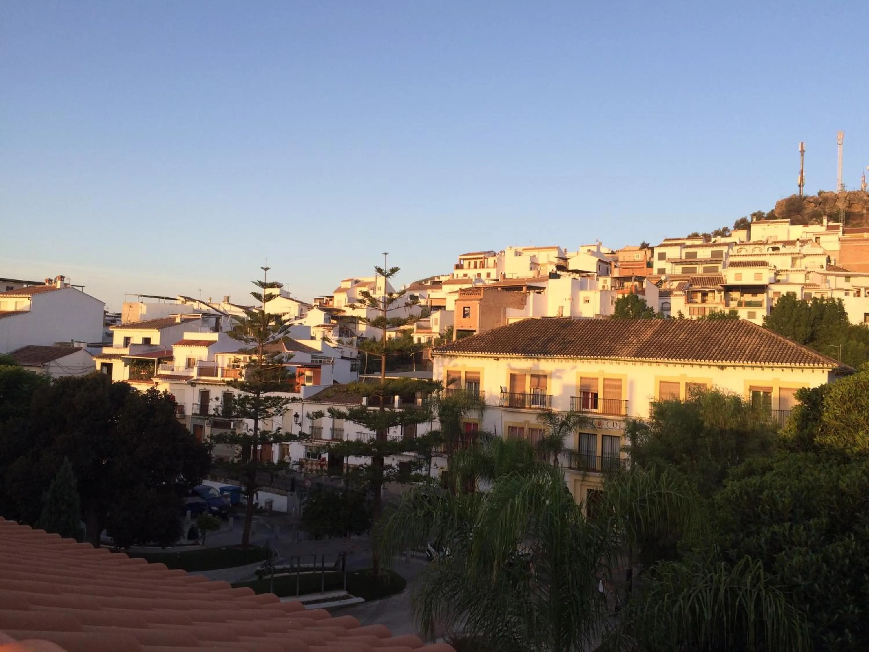 Garden view in Ático Guadalhorce - Mirador privado con barbacoa y solárium