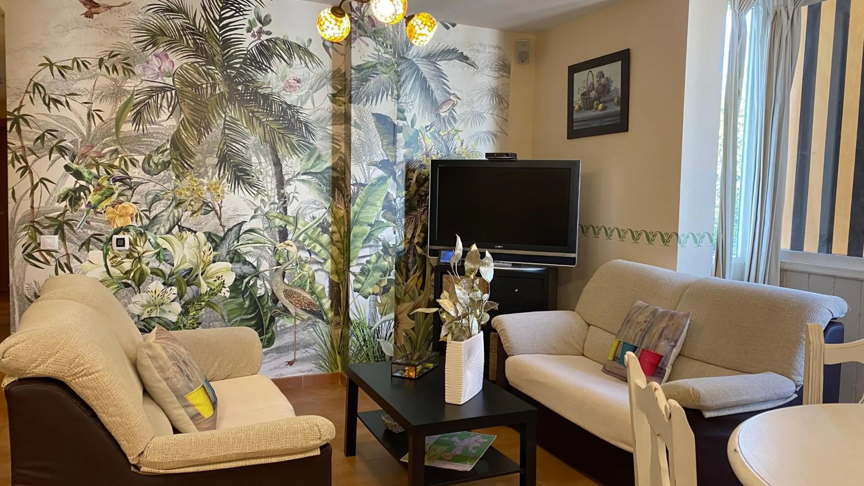 TV and multimedia in Ático Guadalhorce - Mirador privado con barbacoa y solárium