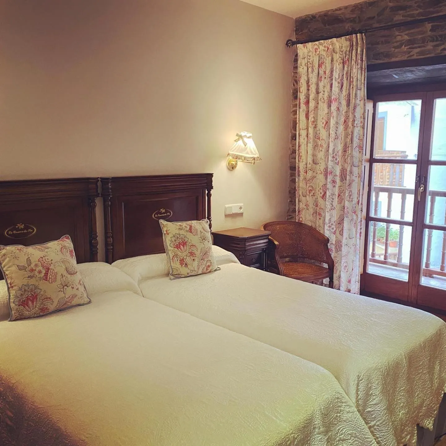 Bed in La Casona de Pío