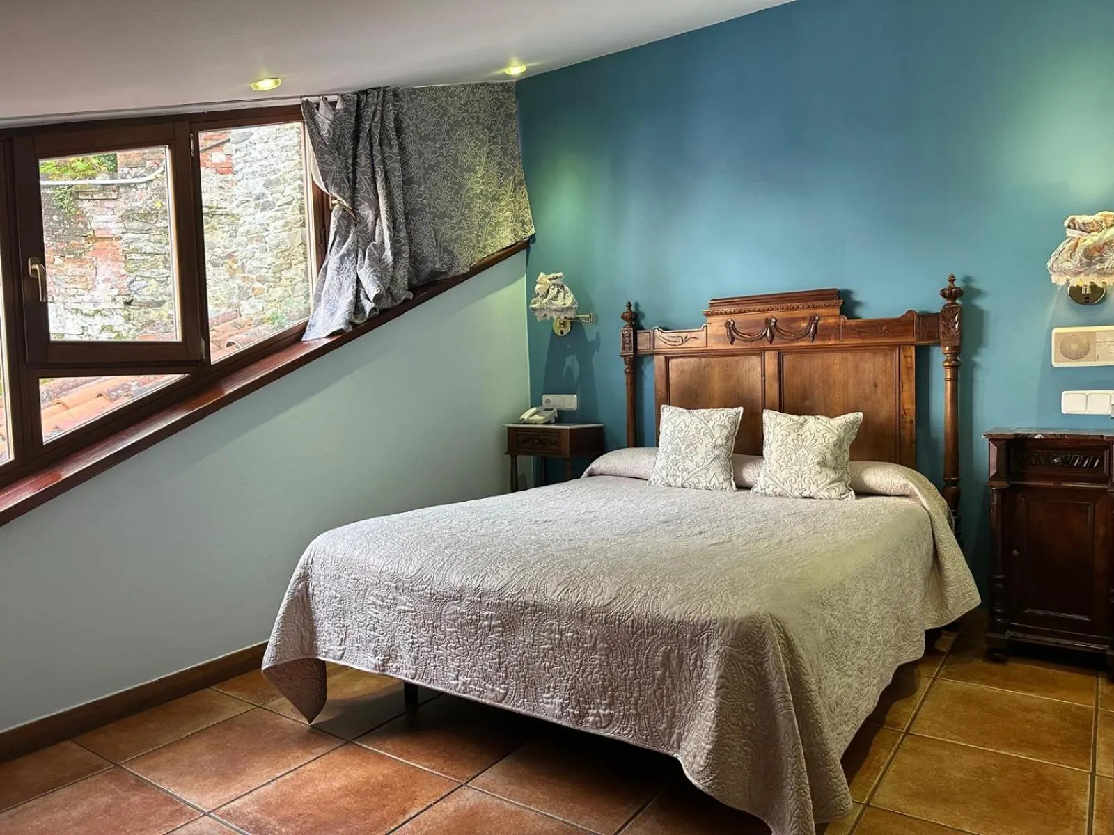 Bed in La Casona de Pío