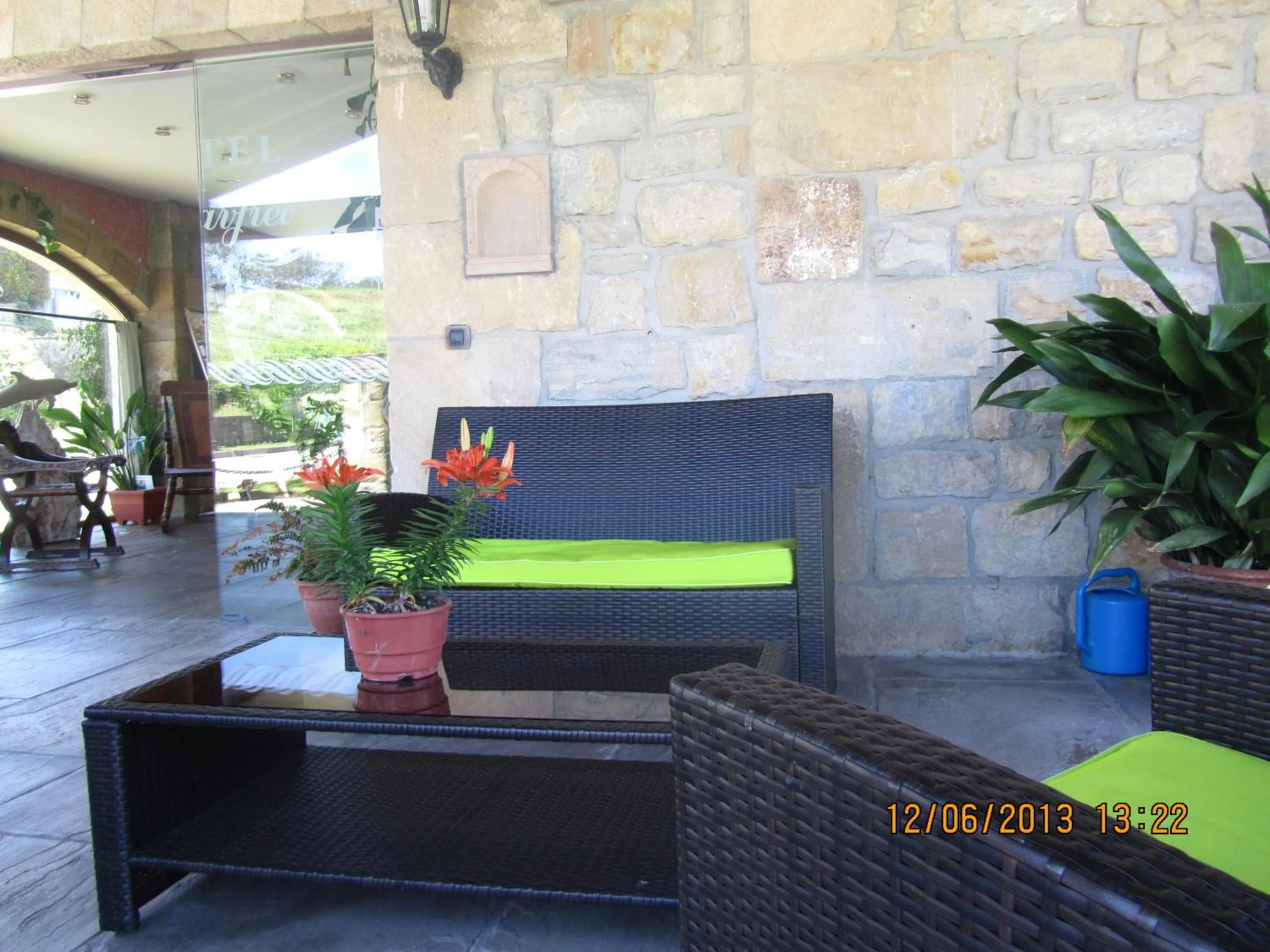 Patio in Hotel Marfrei