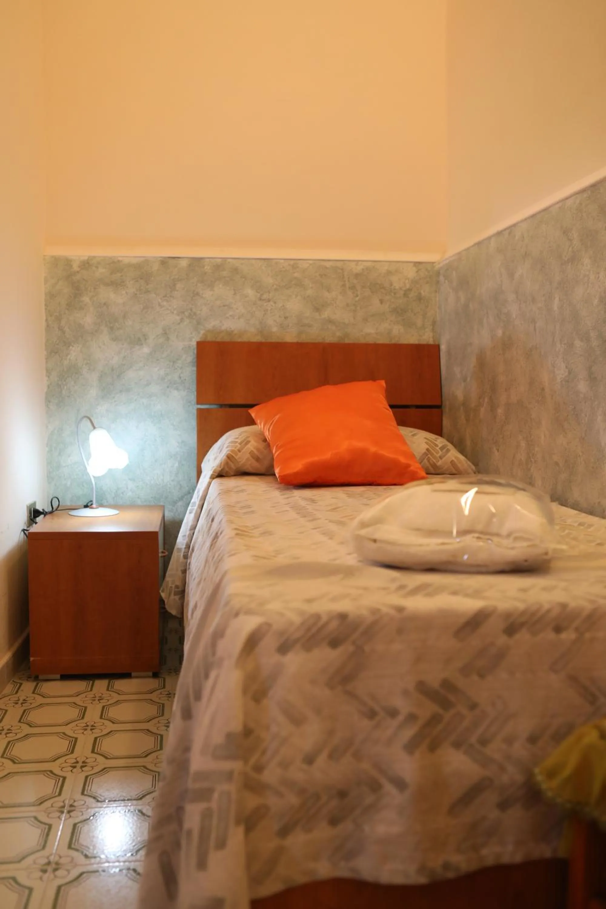 View (from property/room), Bed in Alle Antiche Mura
