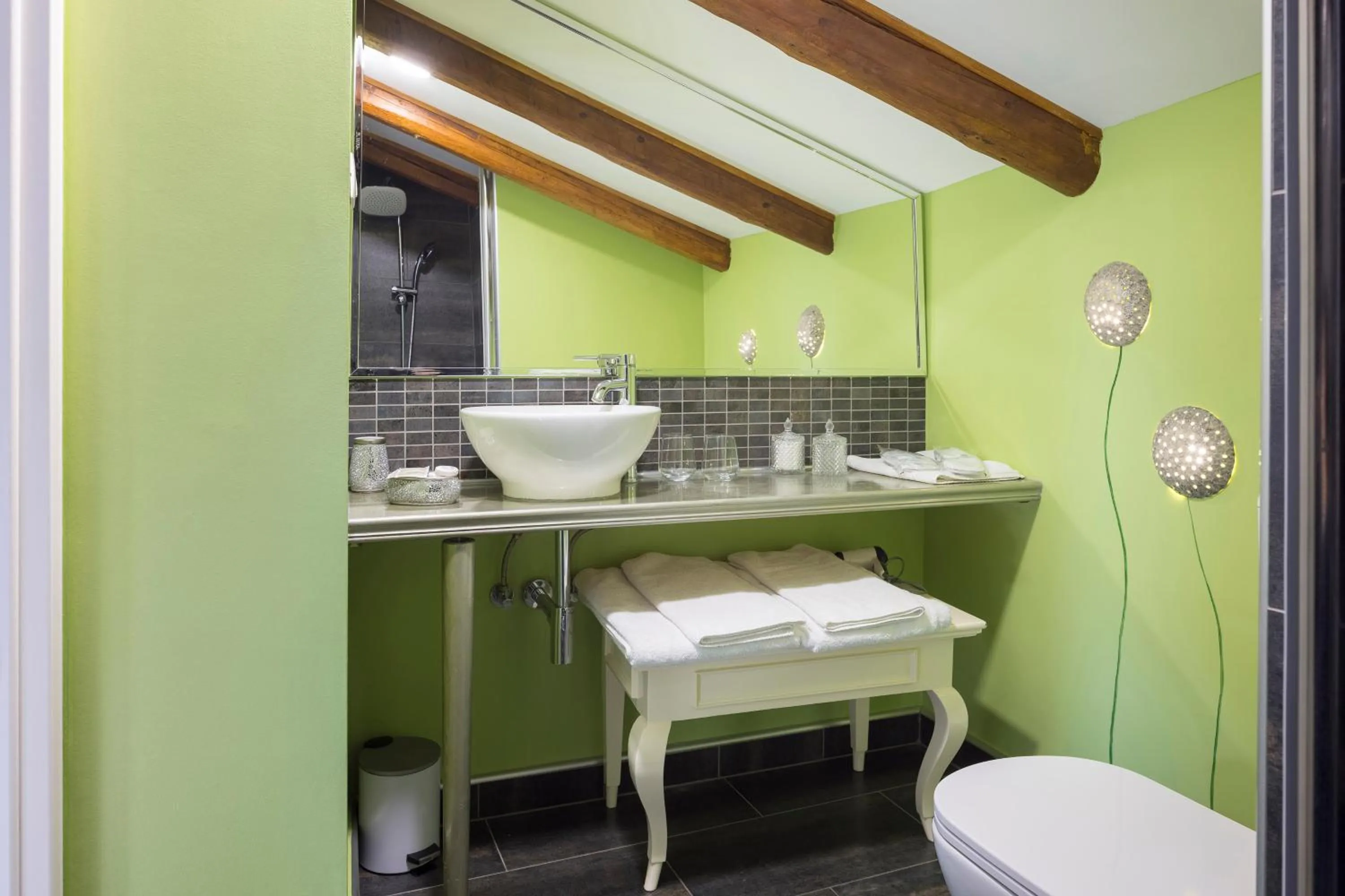 Toilet in Benecanka Casa Veneziana Piran