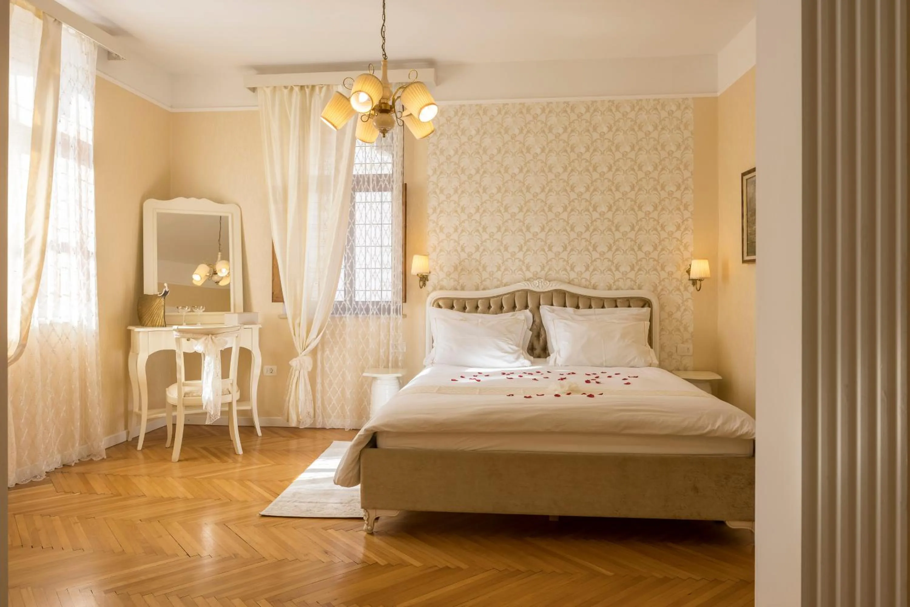 Bed in Benecanka Casa Veneziana Piran