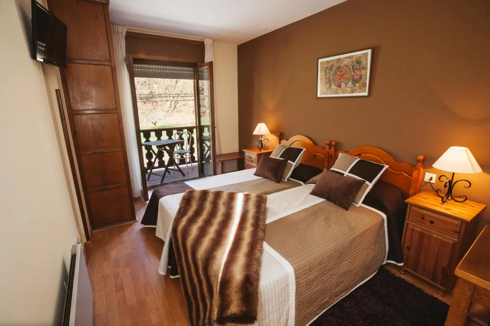 Photo of the whole room, Bed in Hotel Rural El Molino