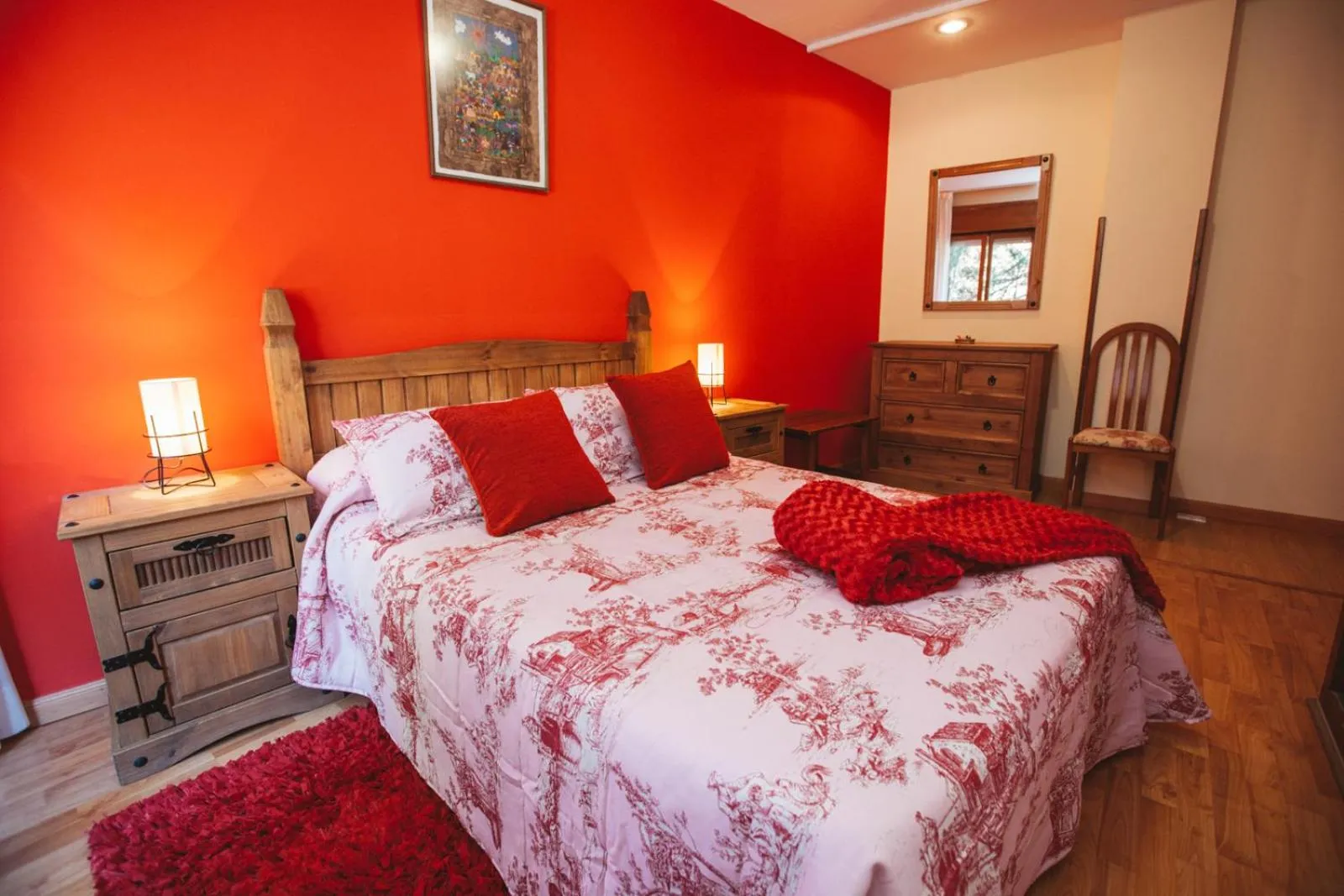 Photo of the whole room, Bed in Hotel Rural El Molino