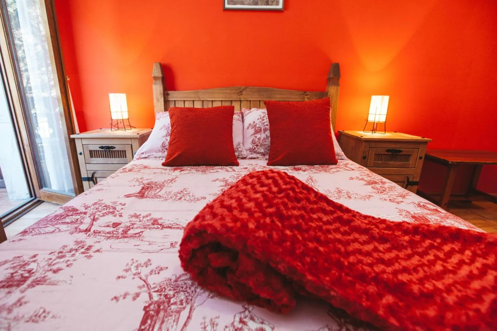 Bed in Hotel Rural El Molino