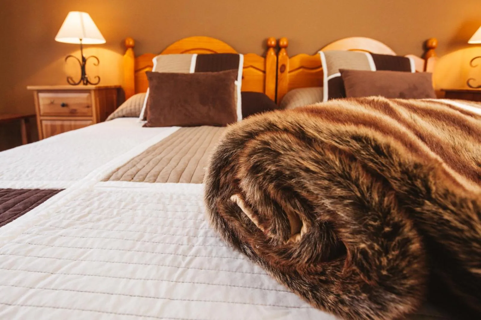 Photo of the whole room, Bed in Hotel Rural El Molino