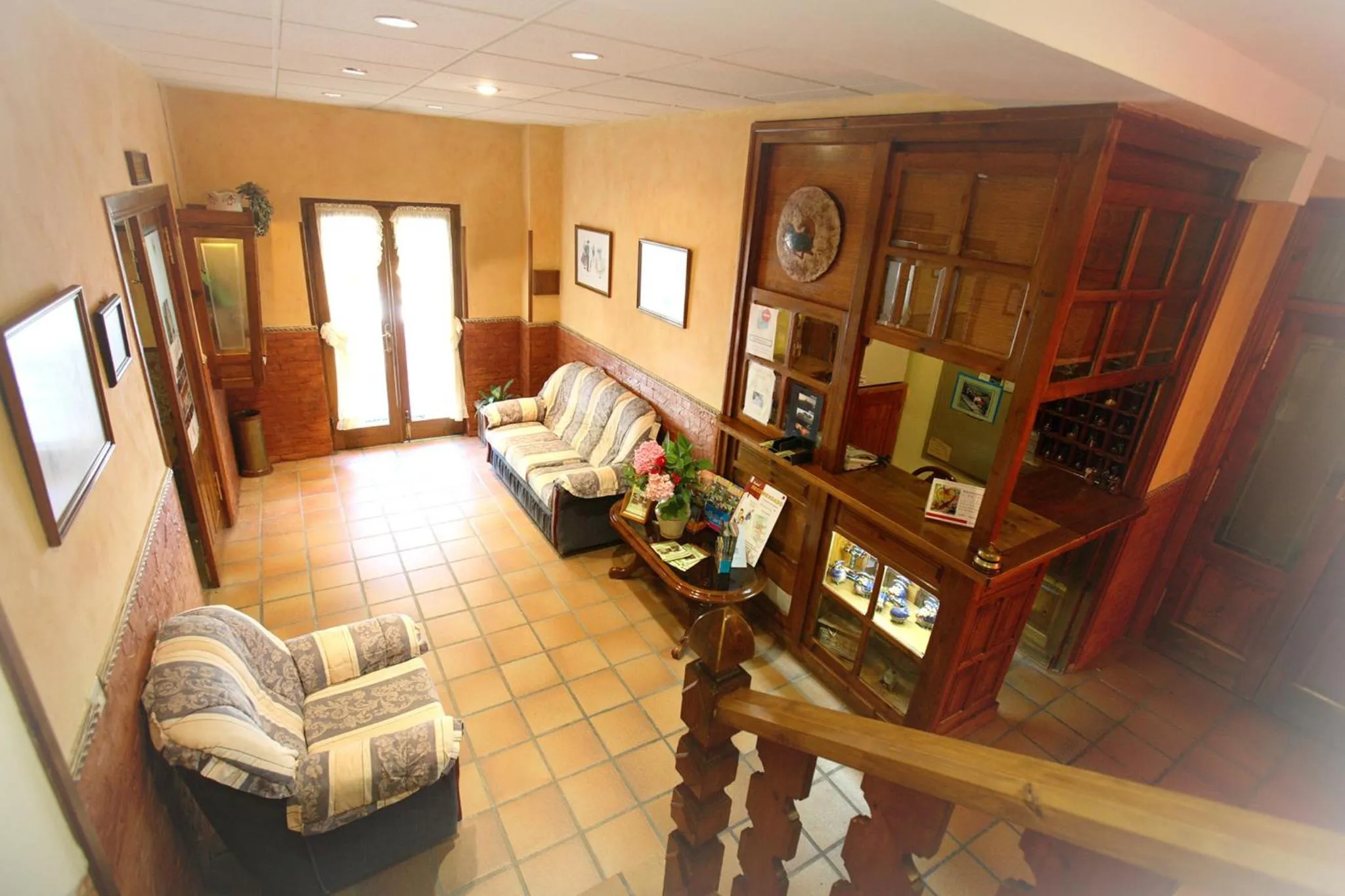 Lobby or reception in Hotel Rural El Molino