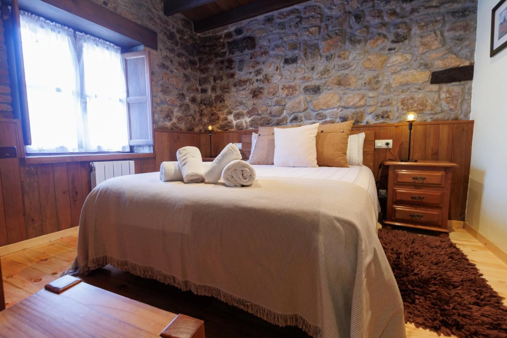 Bedroom, Bed in Hotel Rural El Molino