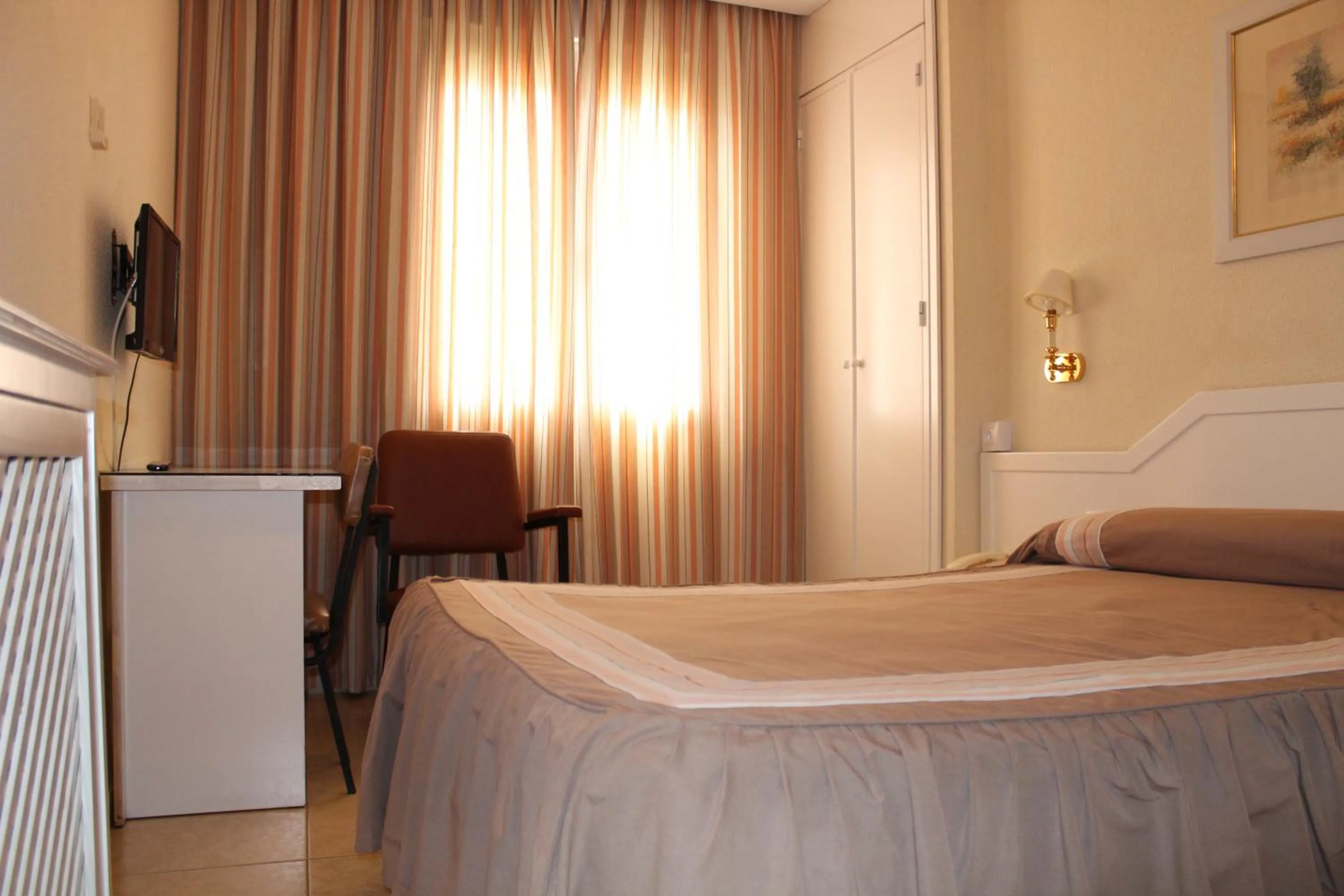 Bed in Hotel Paraíso