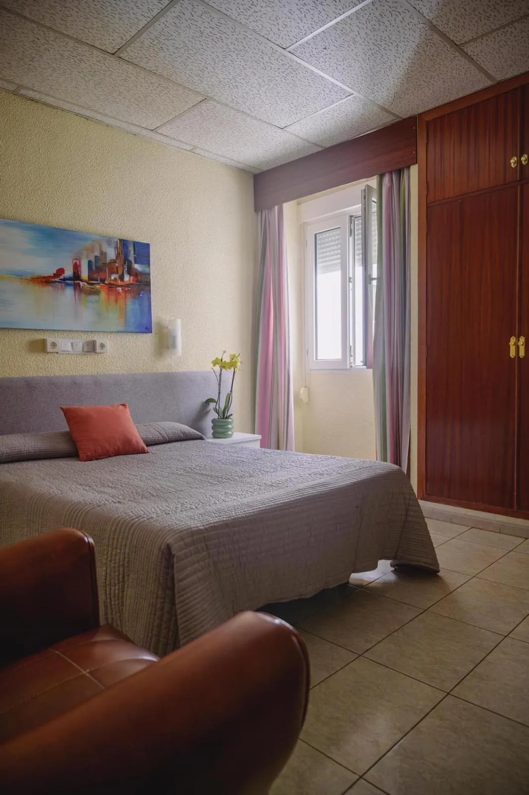 Bed in Hotel Paraíso