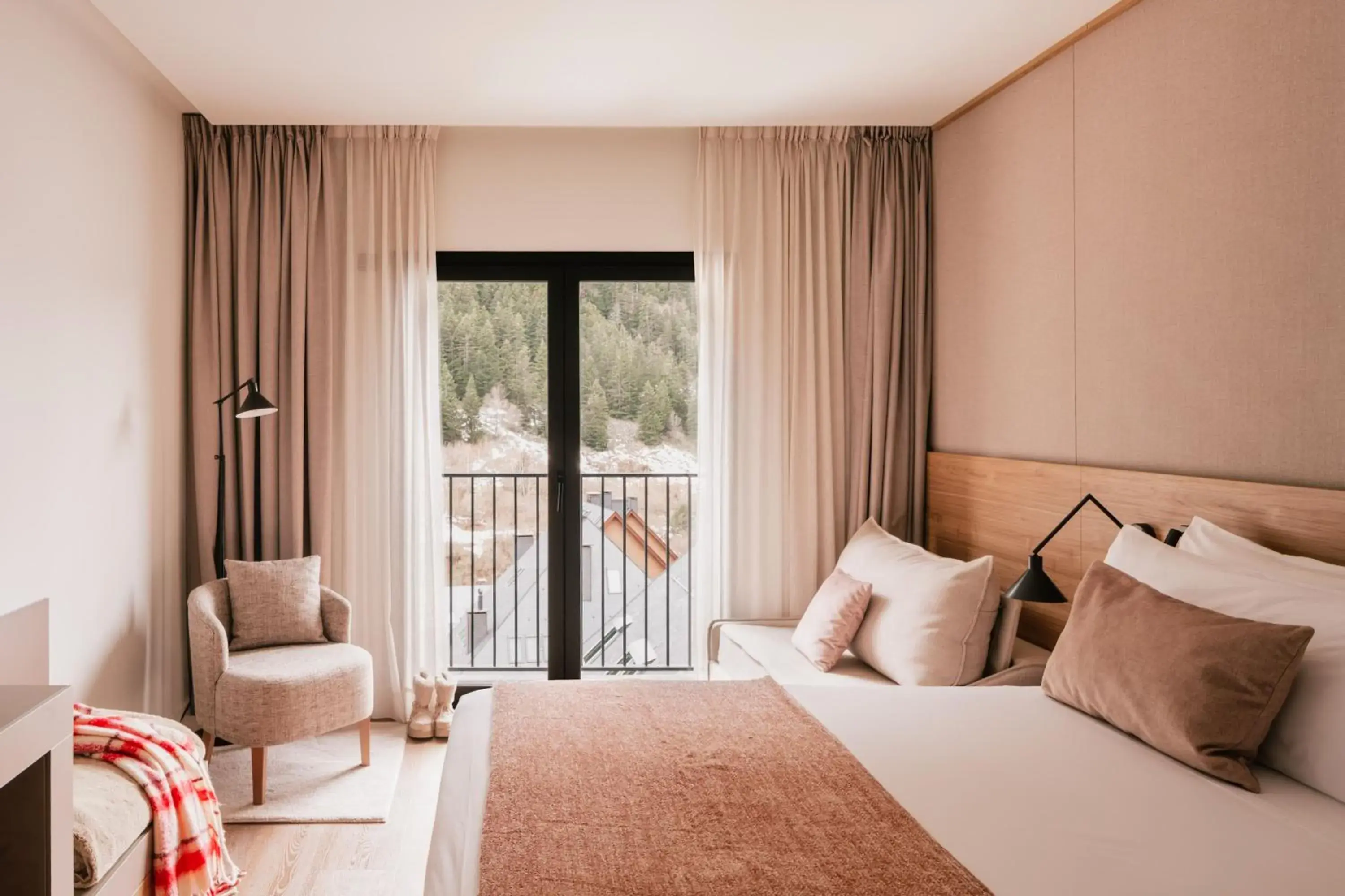 Property building, Bed in MiM Baqueira Meliá Collection Property building, Bed in MiM Baqueira Meliá Collection