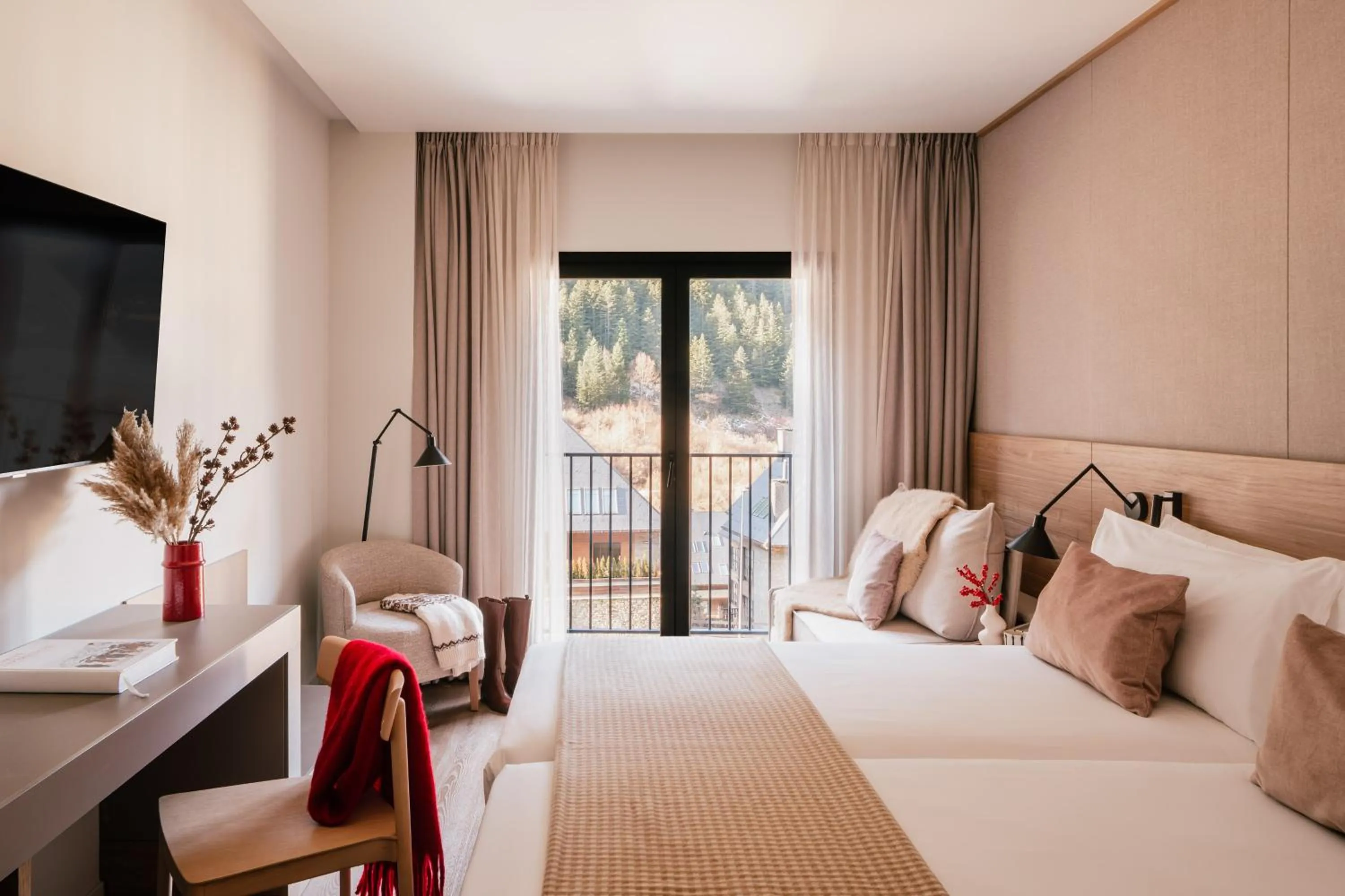 Bed in MIM Baqueira Member of Melia Collection