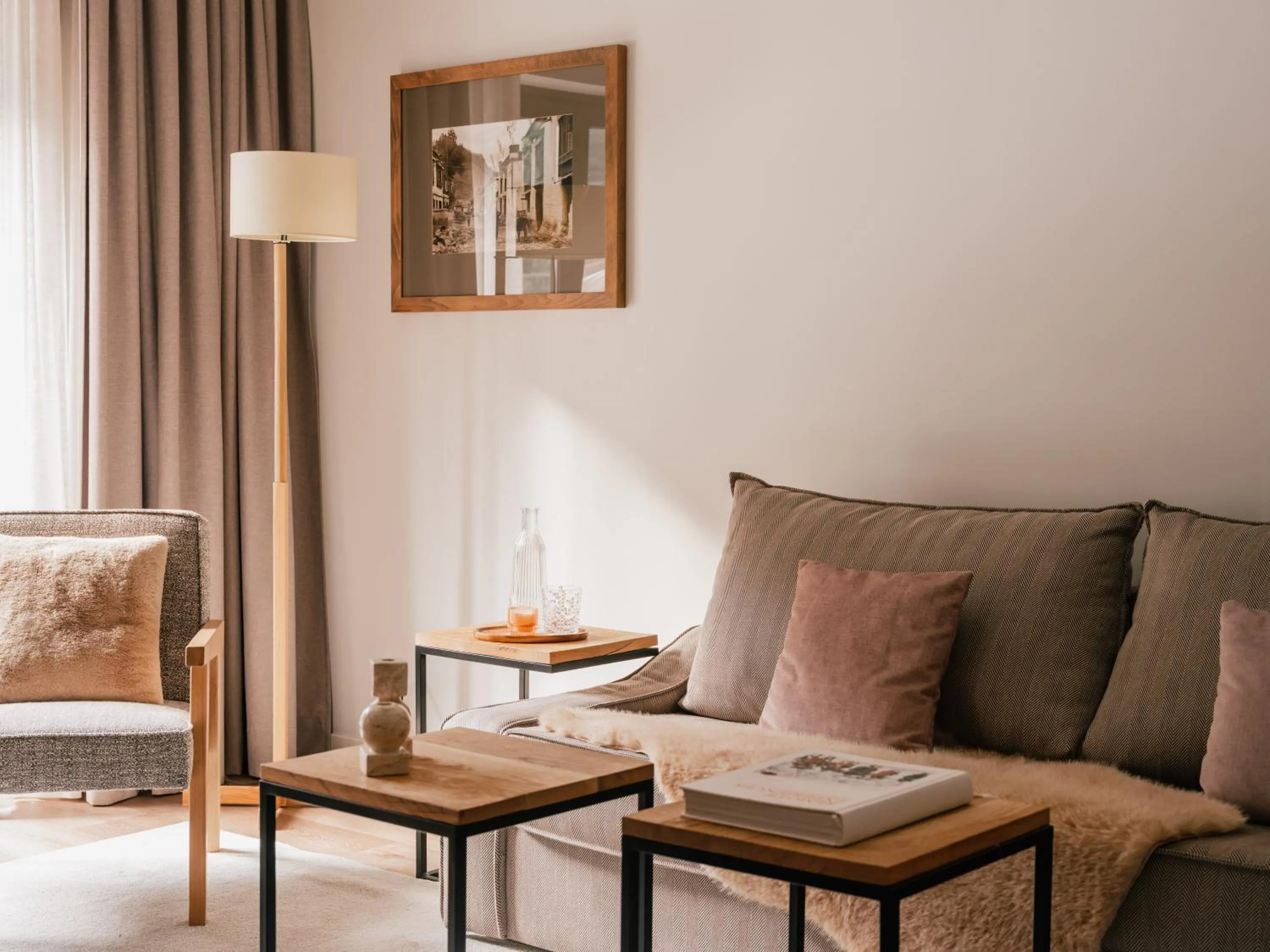 Living room in MIM Baqueira Member of Melia Collection