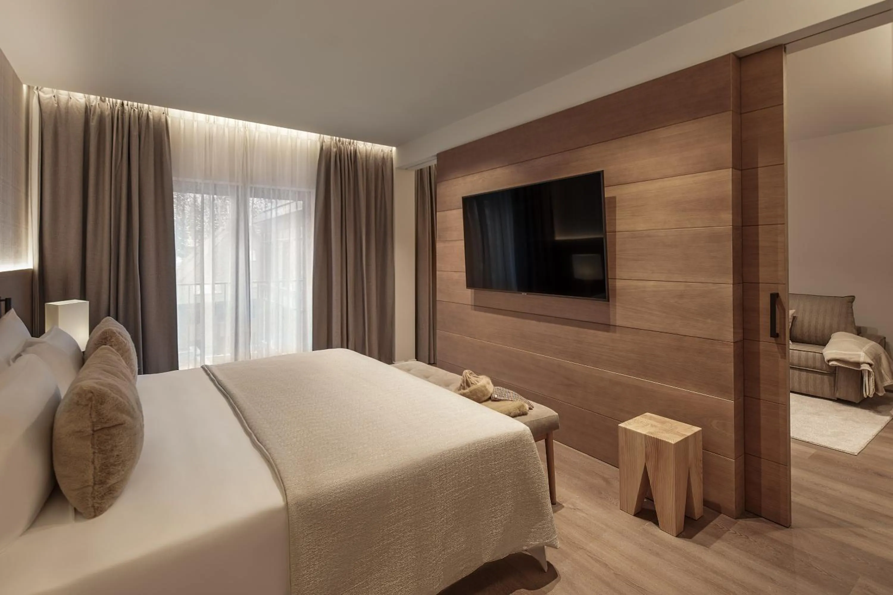 Bed in MIM Baqueira Member of Melia Collection