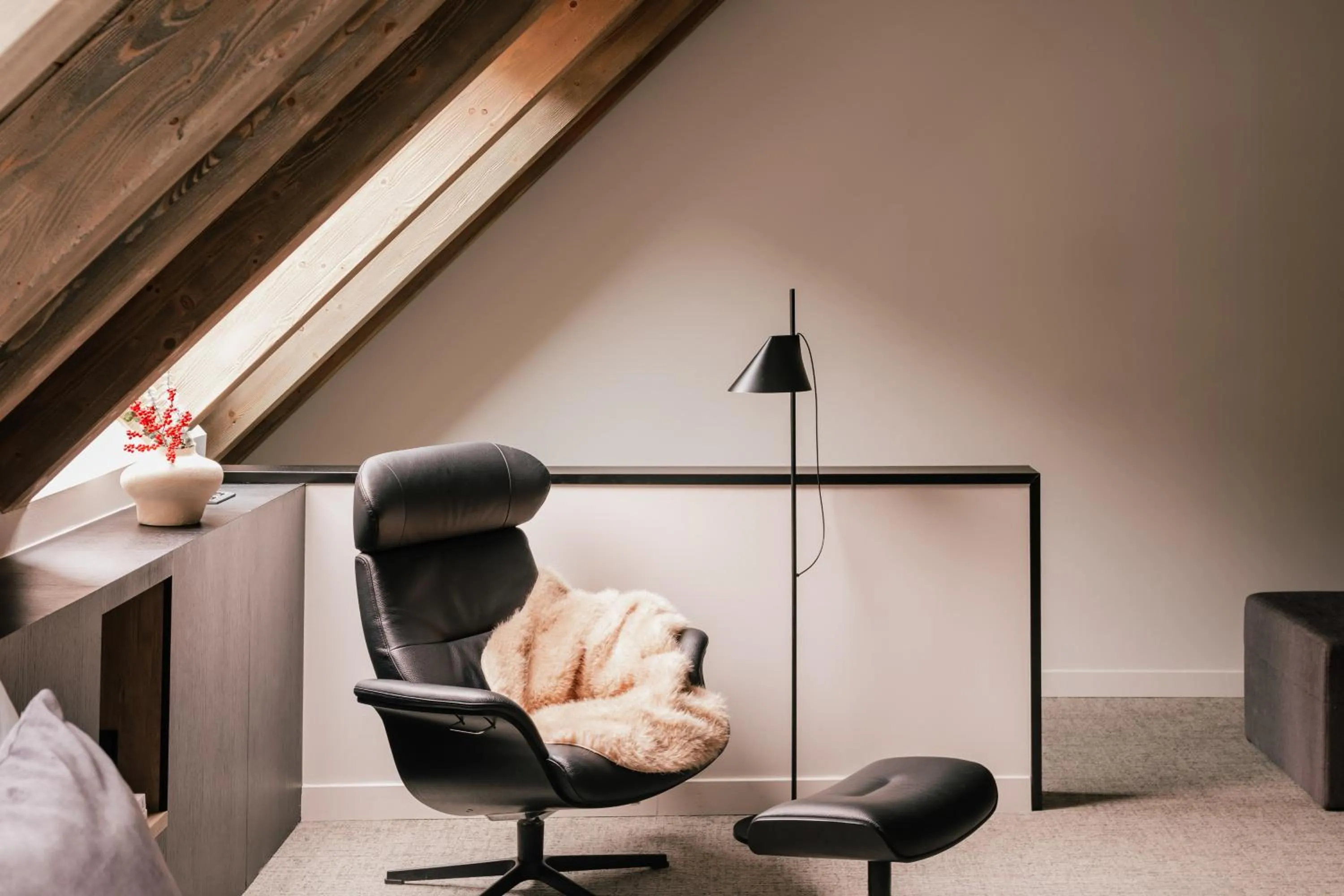 Living room in MIM Baqueira Member of Melia Collection