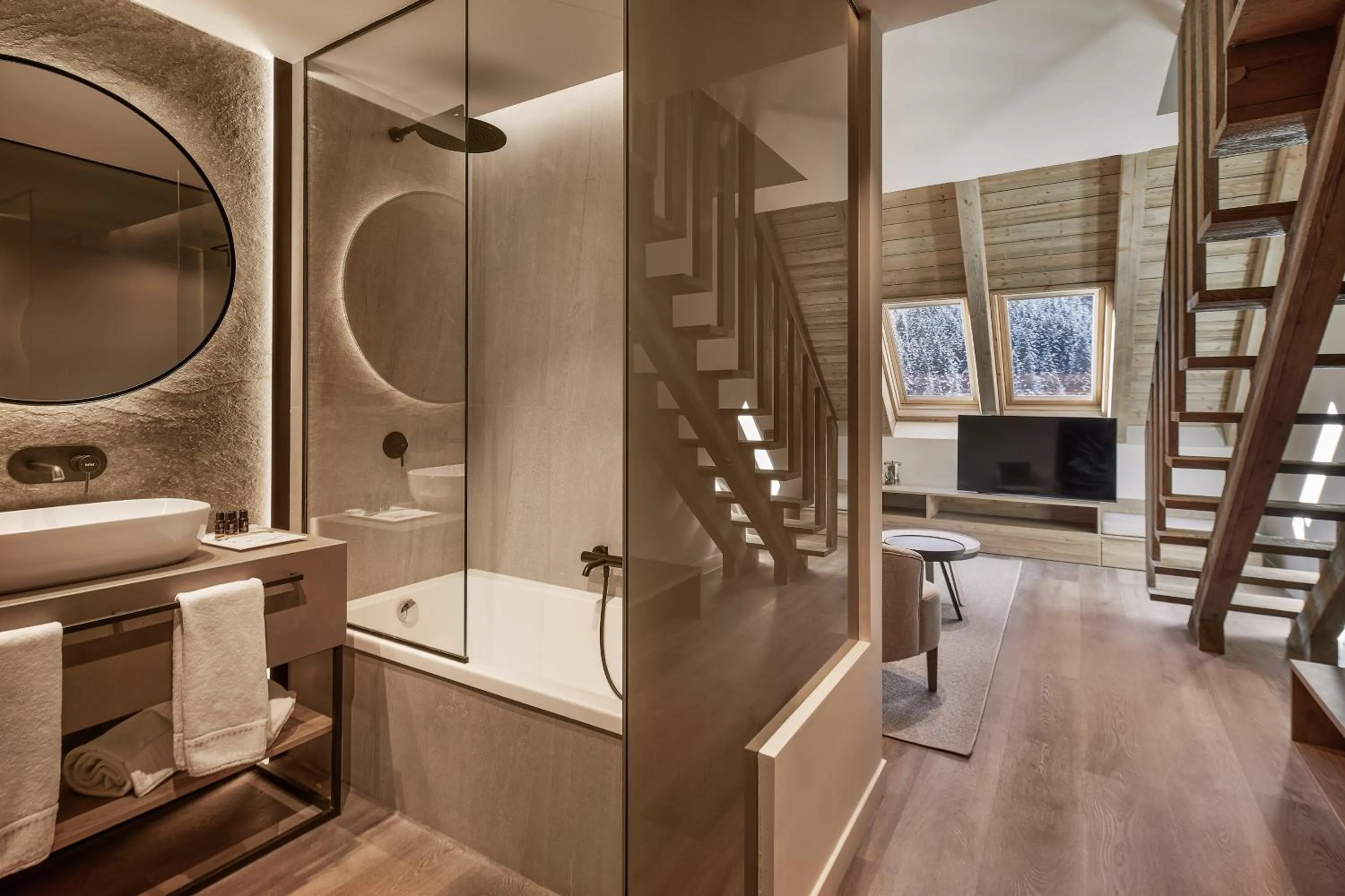 Bathroom in MIM Baqueira Member of Melia Collection