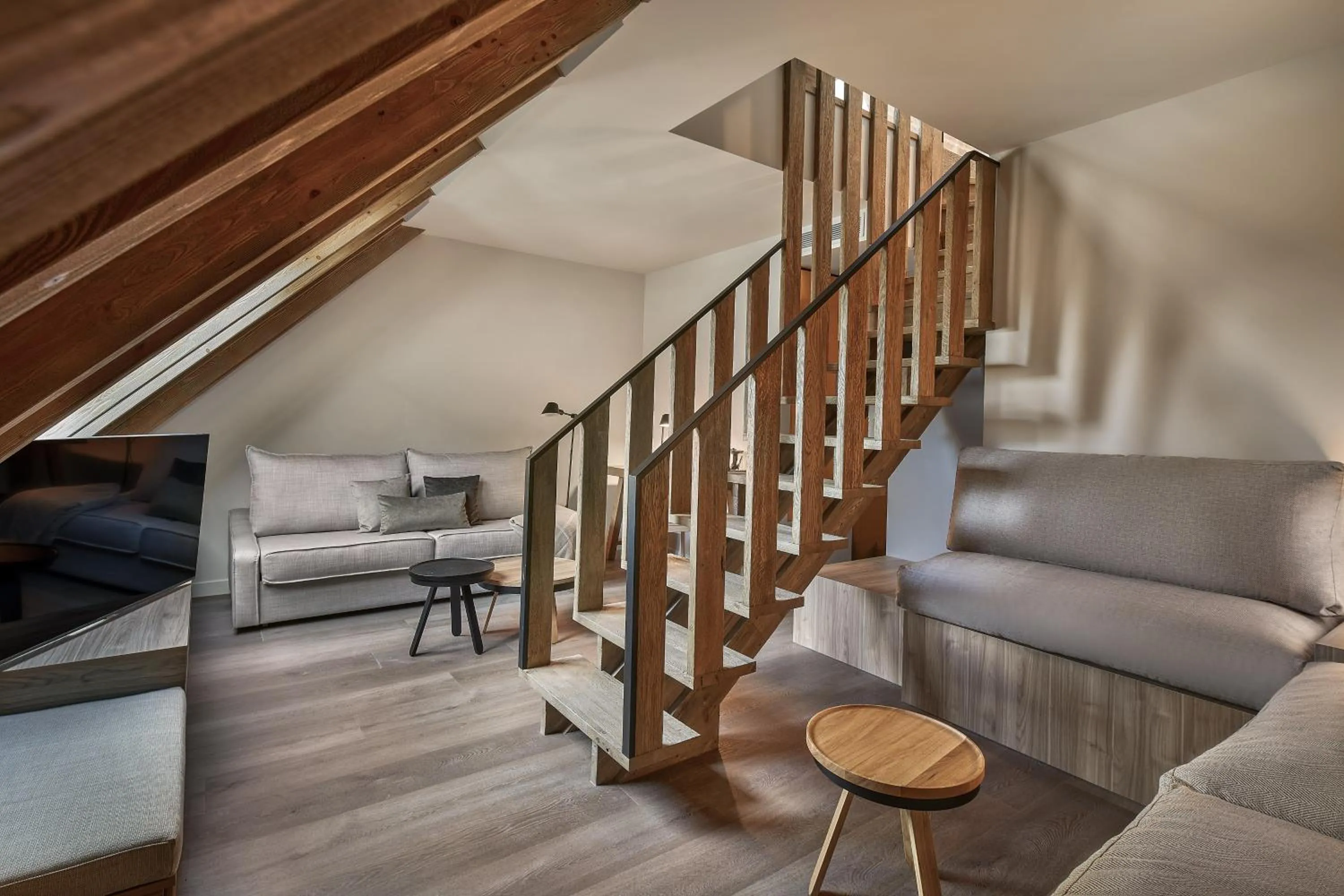 Living room in MIM Baqueira Member of Melia Collection