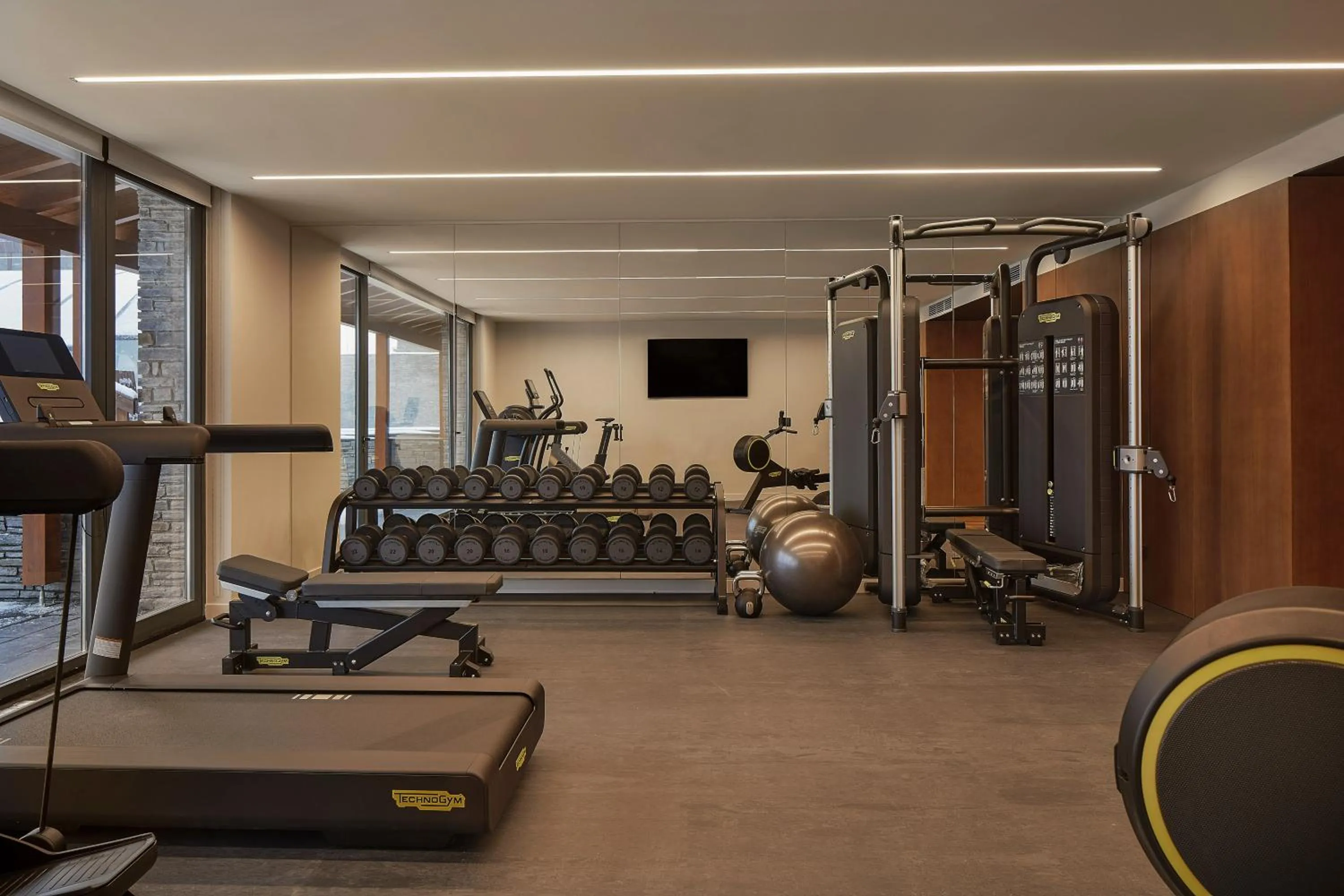 Fitness centre/facilities in MIM Baqueira Member of Melia Collection