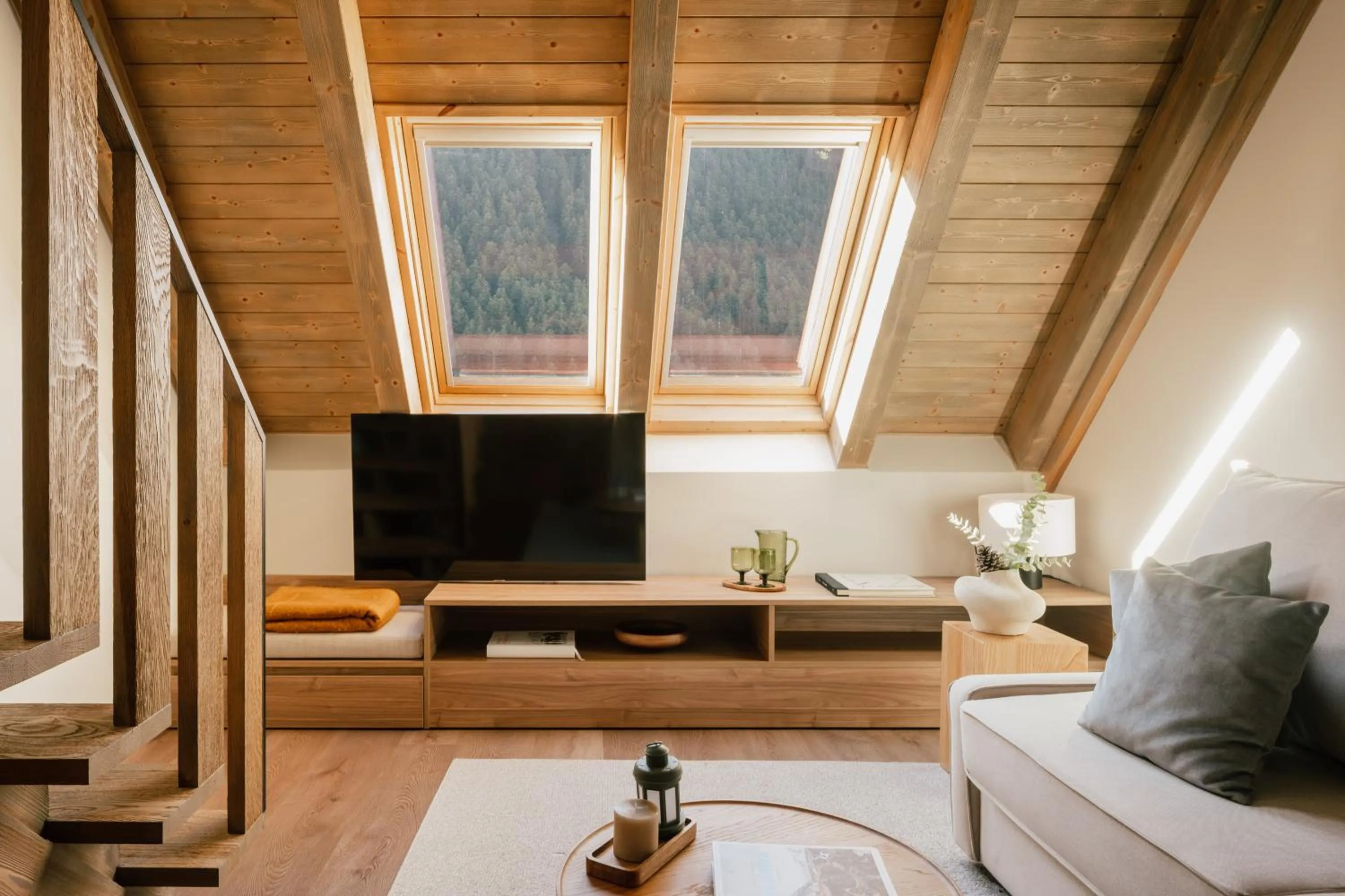 Living room in MIM Baqueira Member of Melia Collection