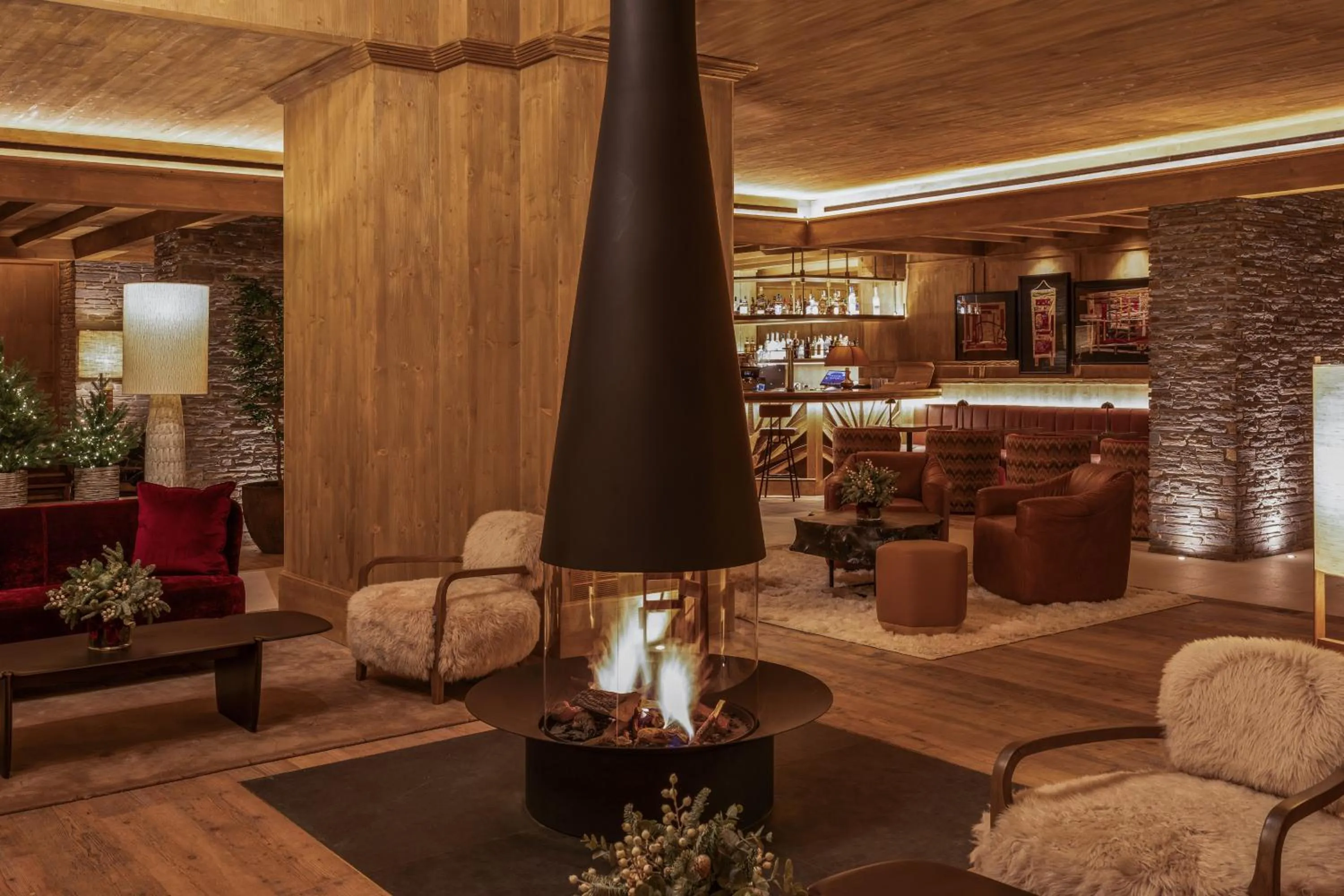 Lobby or reception in MIM Baqueira Member of Melia Collection