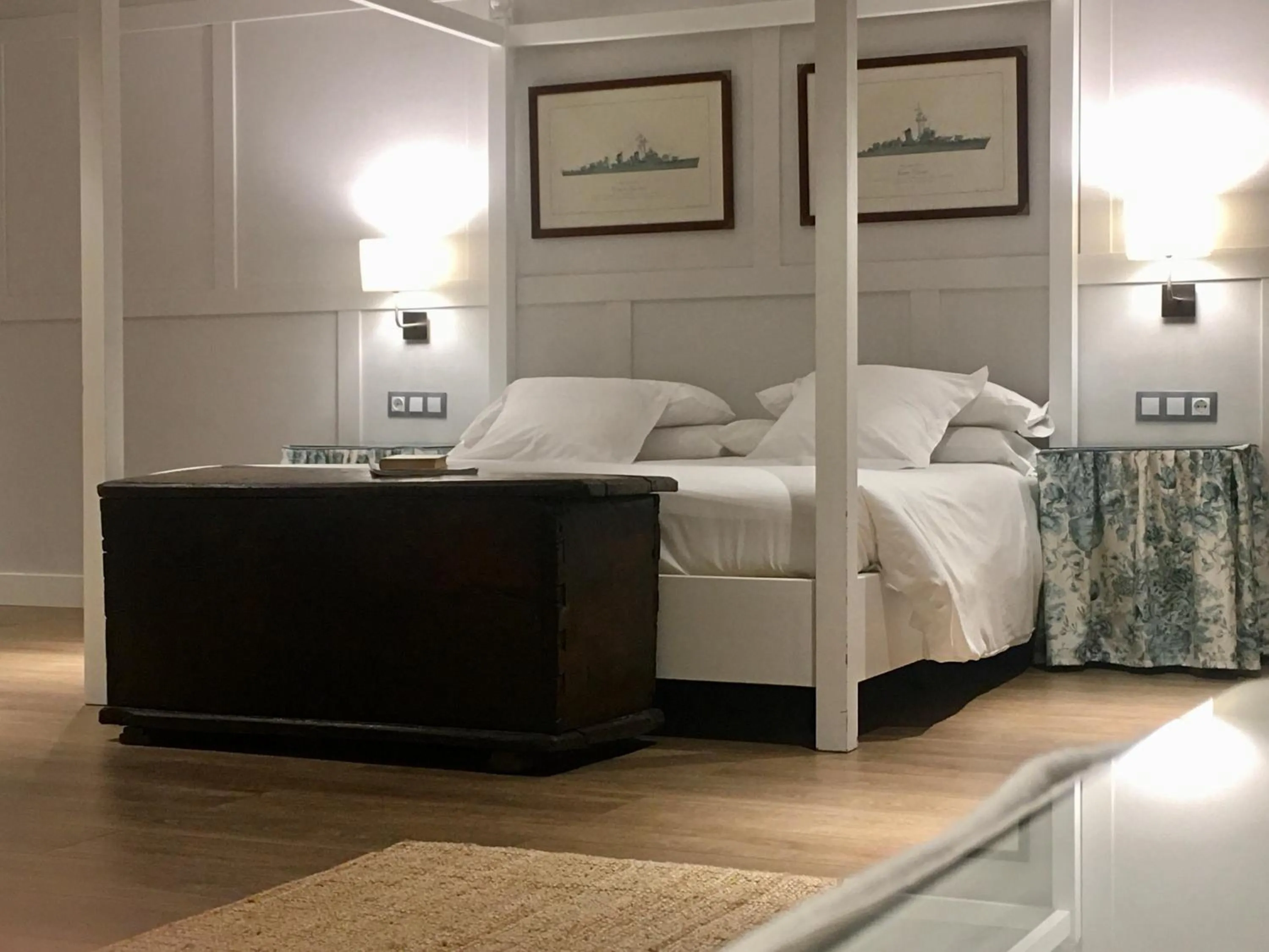 Bed in Hotel Valdecoro