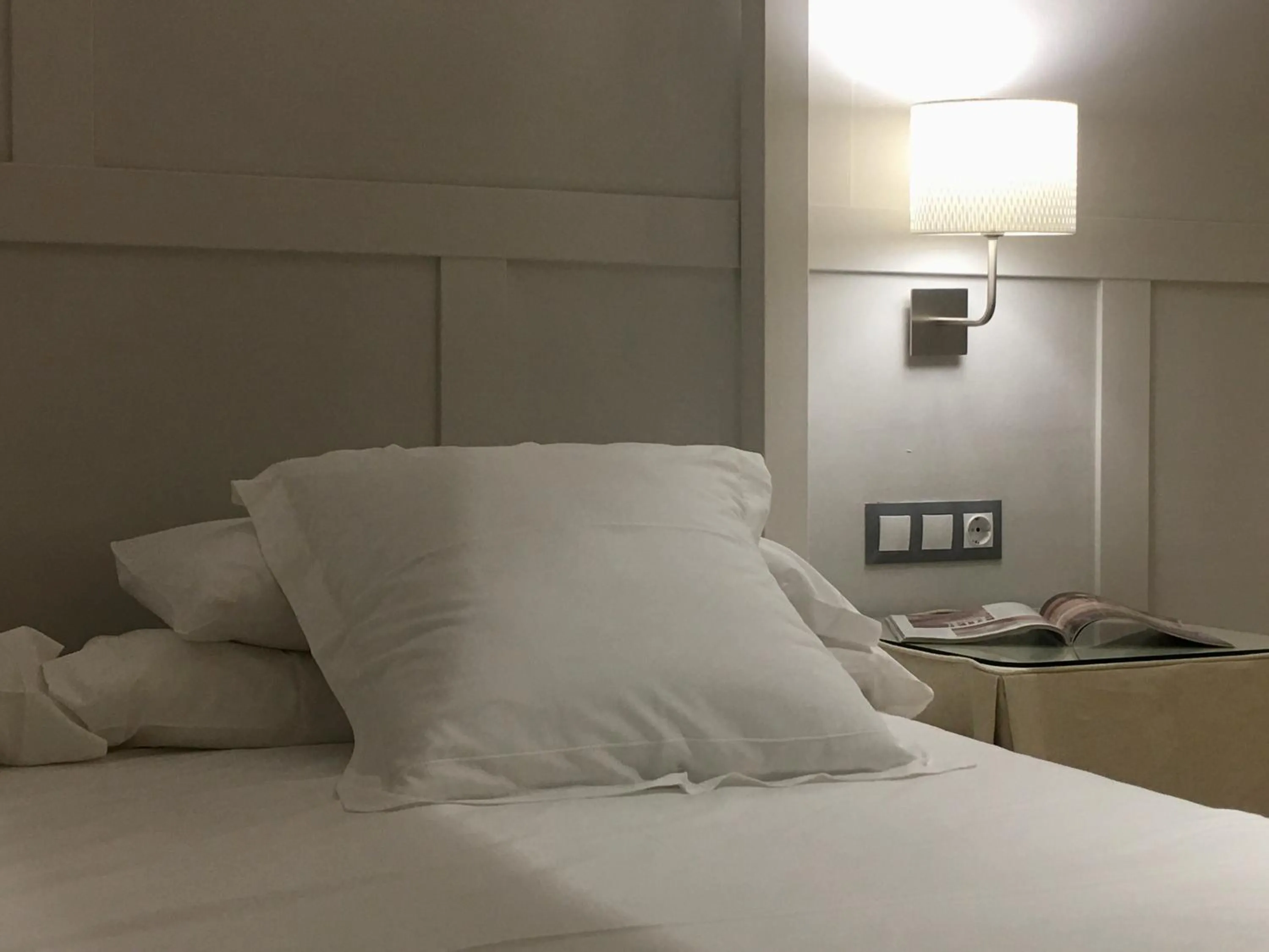 Bed in Hotel Valdecoro