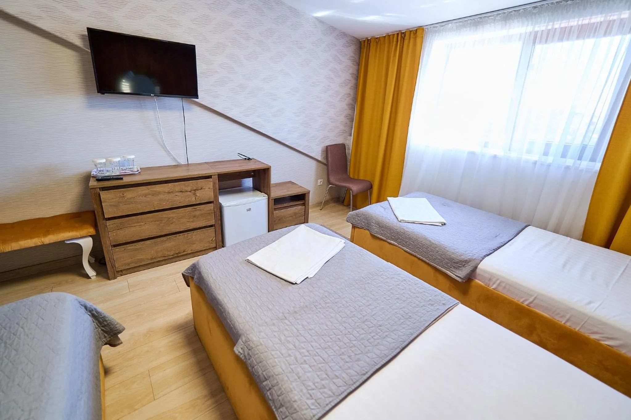 Bed in Hotel Evianne Boutique