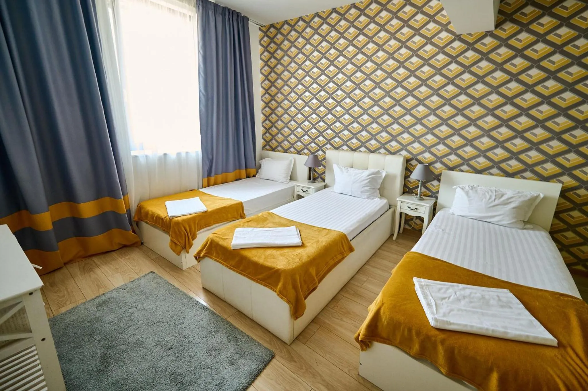 Bed in Hotel Evianne Boutique