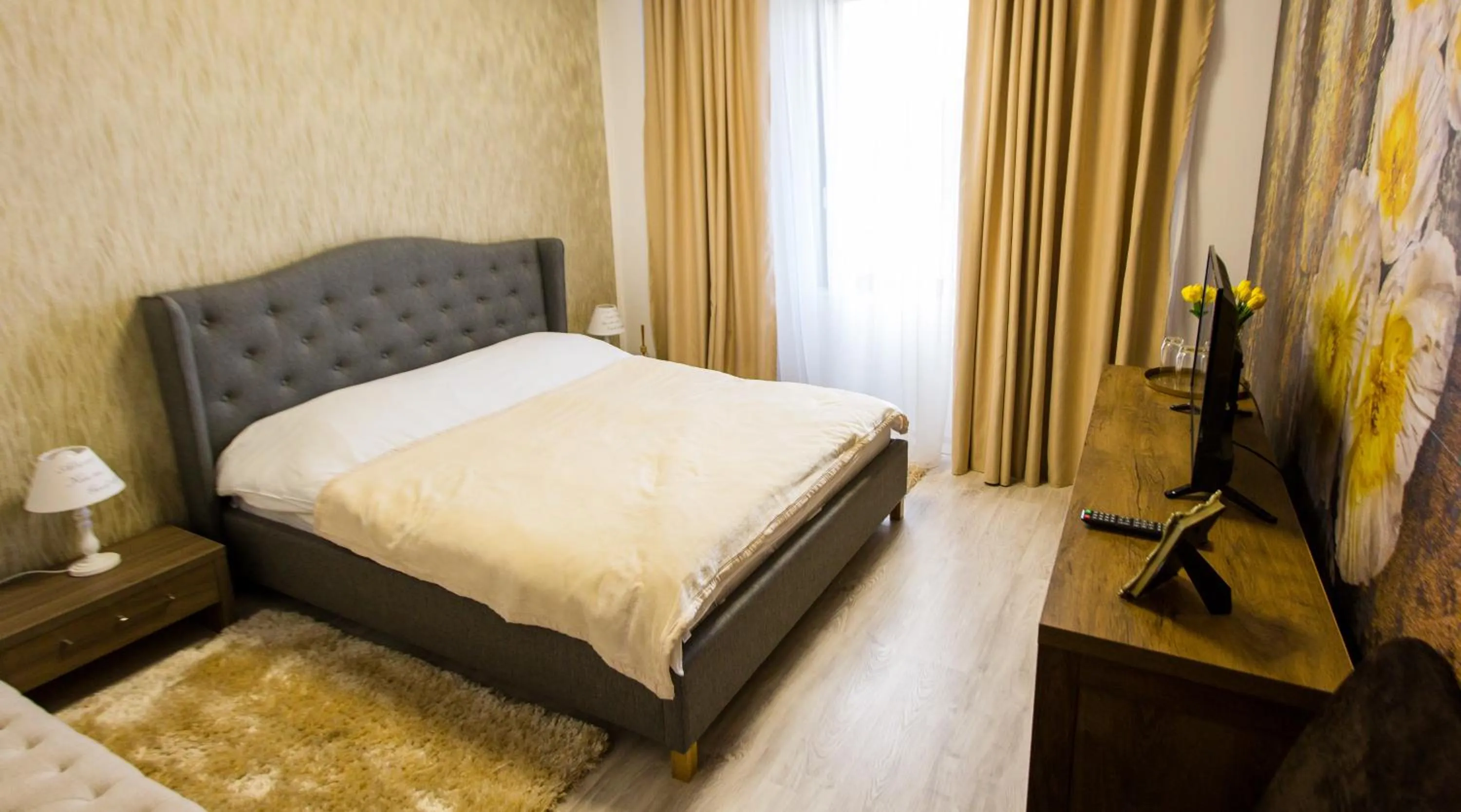 Bed in Hotel Evianne Boutique