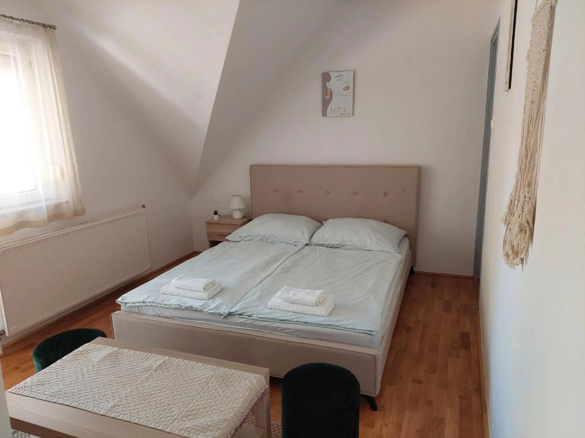 Bedroom, Bed in Ludika Vendégház