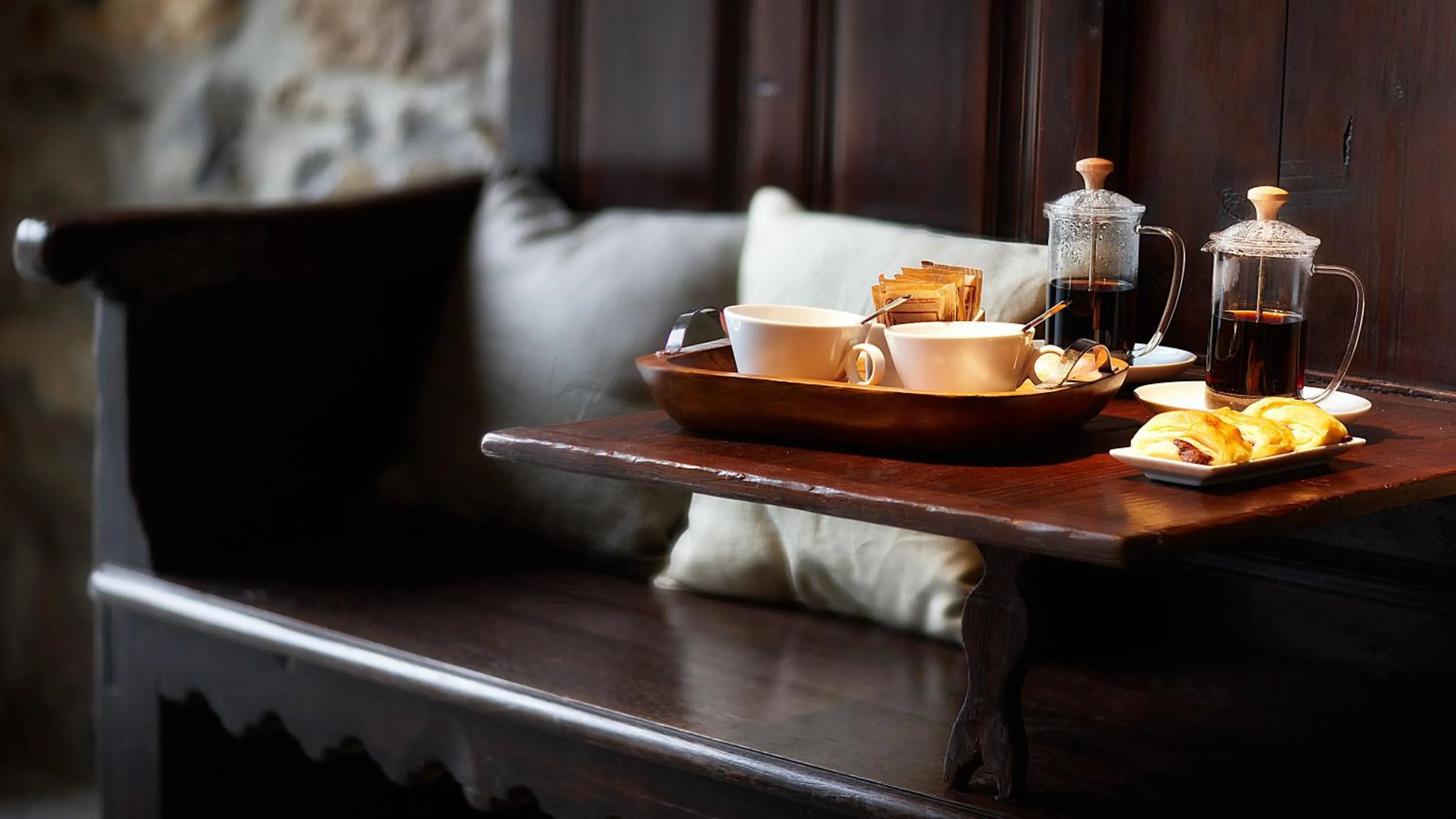 Lobby or reception in Iriarte Jauregia Hotel