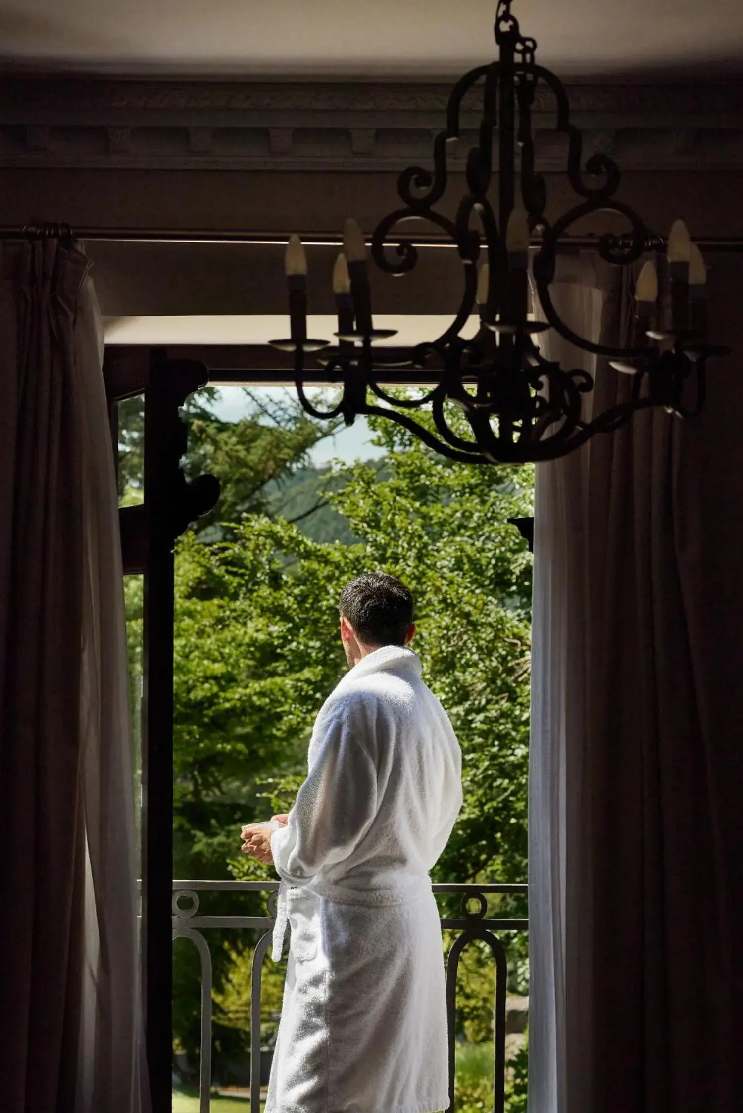 Garden view in Iriarte Jauregia Garden view in Iriarte Jauregia