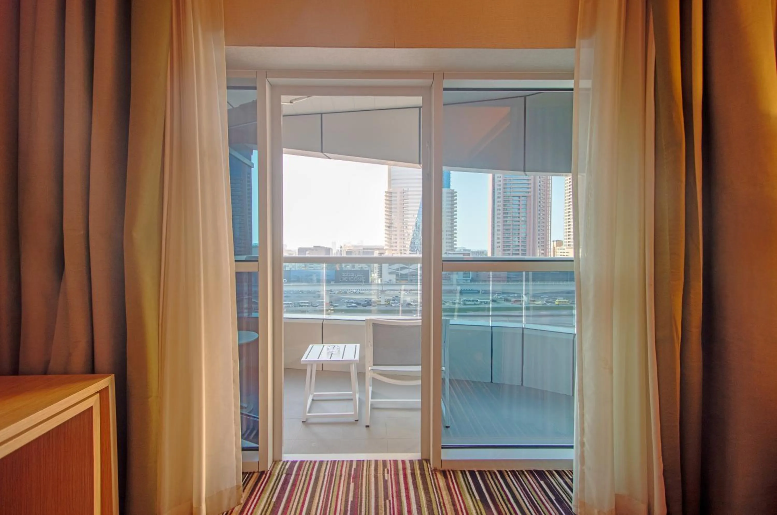 Balcony/Terrace in Naumi Hotel Dubai - formerly dusitD2 Kenz