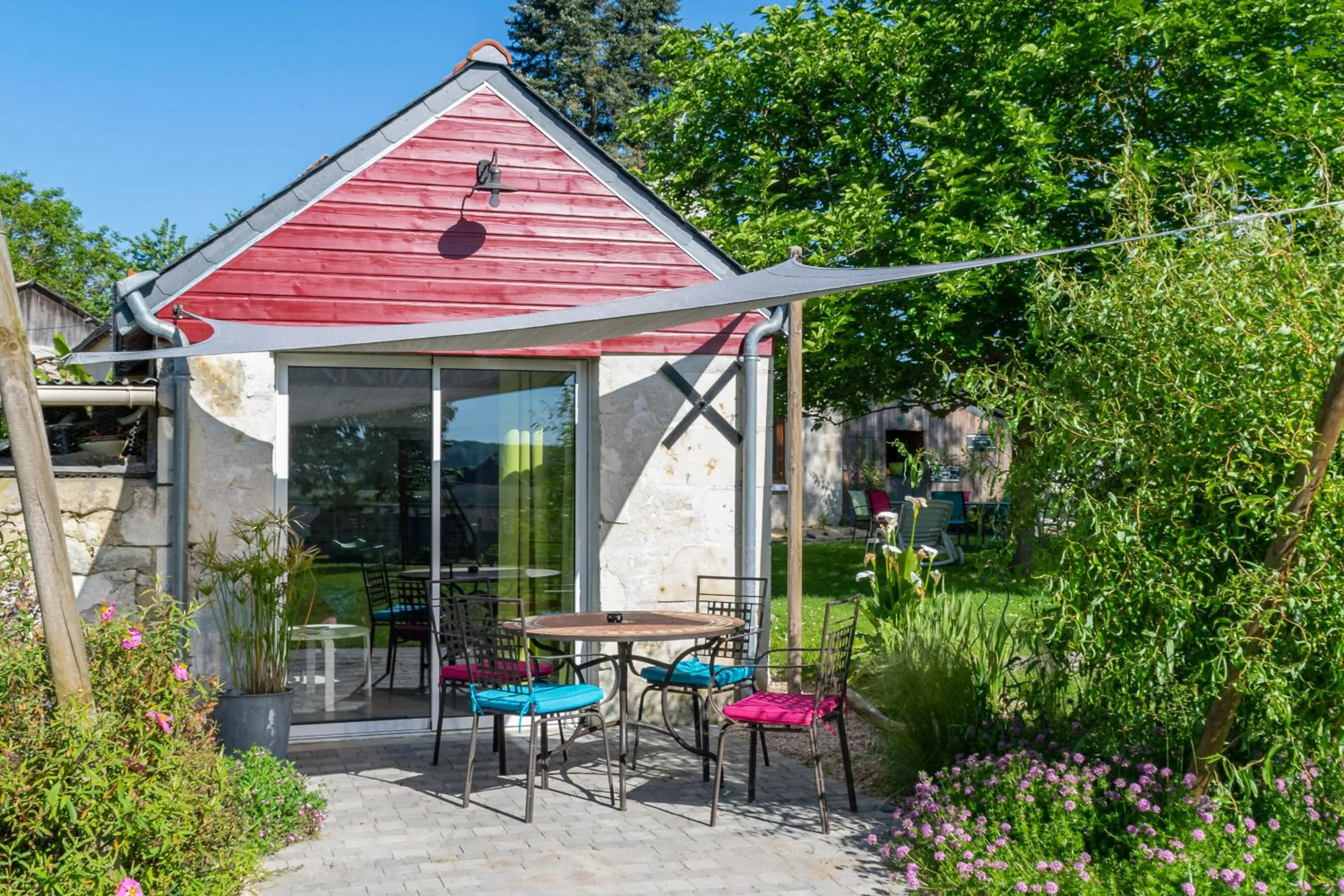 Balcony/Terrace in Saumur Loire Chambres et Gîte