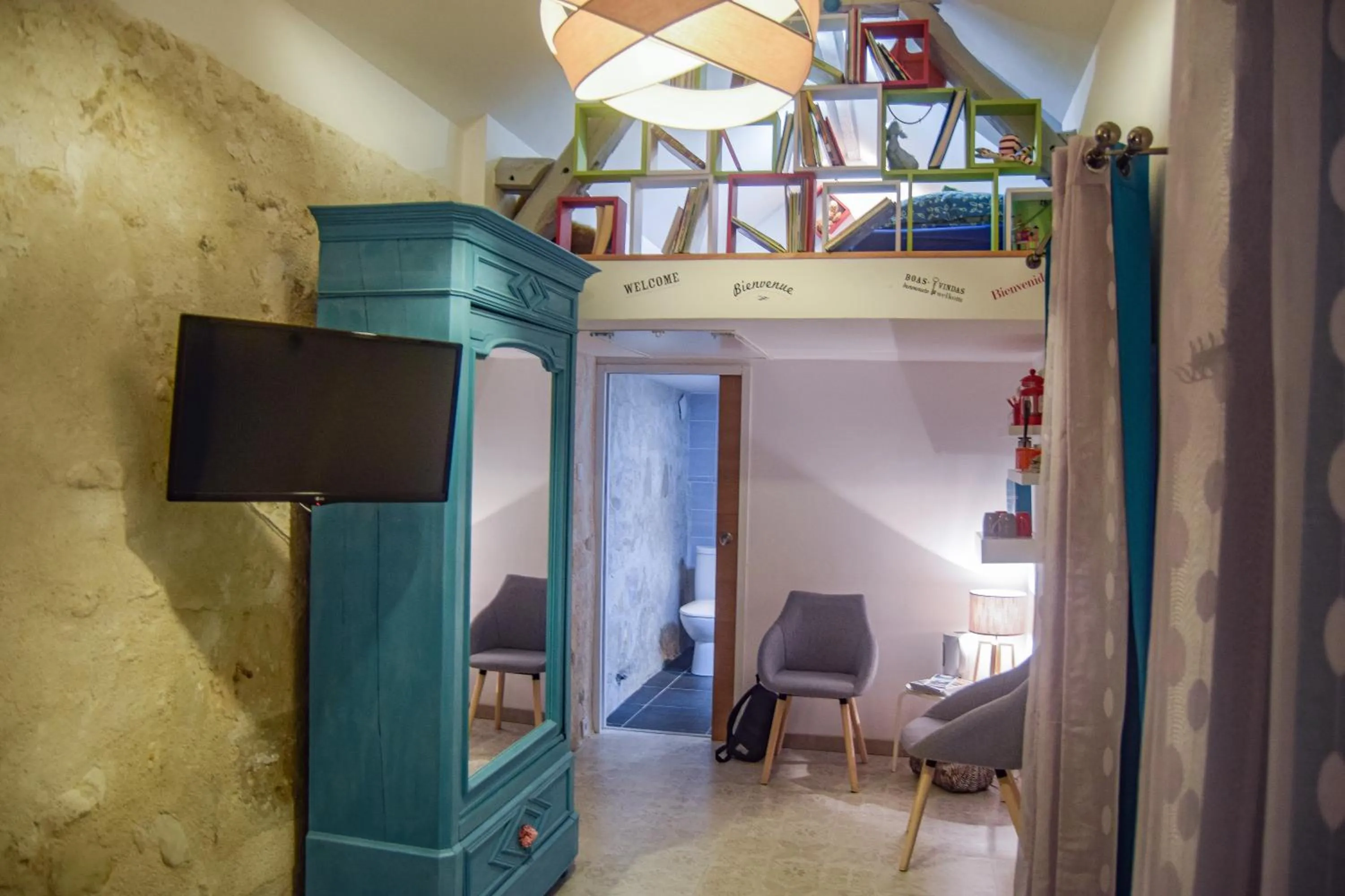 Bedroom in Saumur Loire Chambres et Gîte