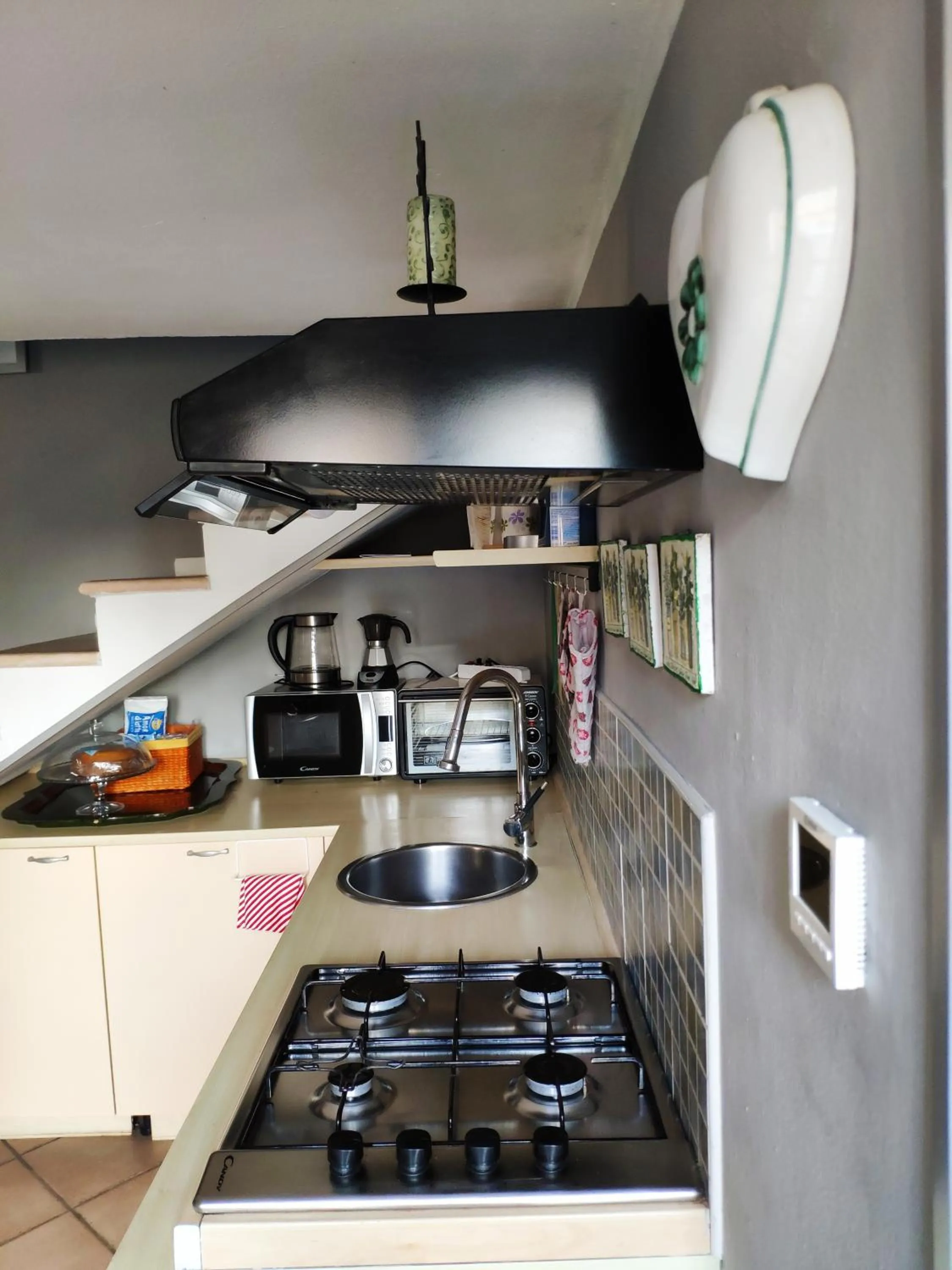 Kitchen or kitchenette in B&B La Casetta