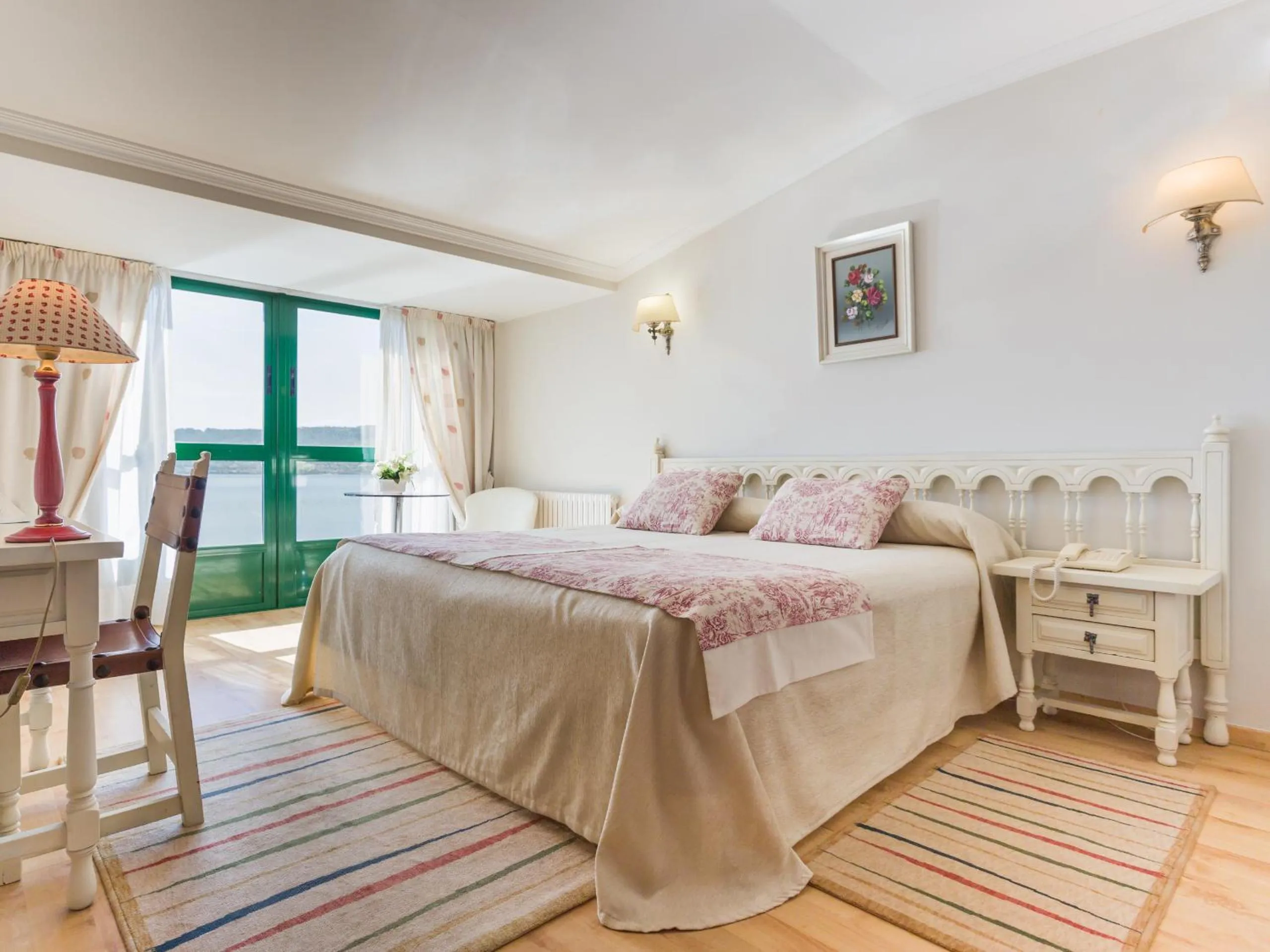 Decorative detail, Bed in Hotel Stellamaris