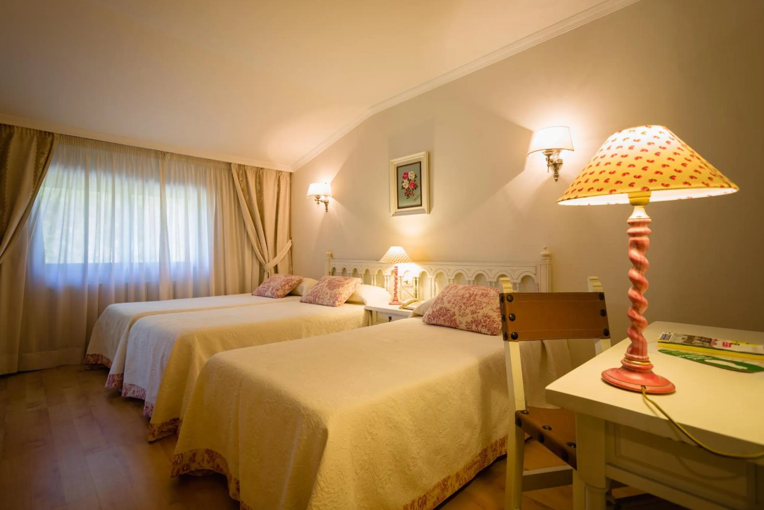 Decorative detail, Bed in Hotel Stellamaris