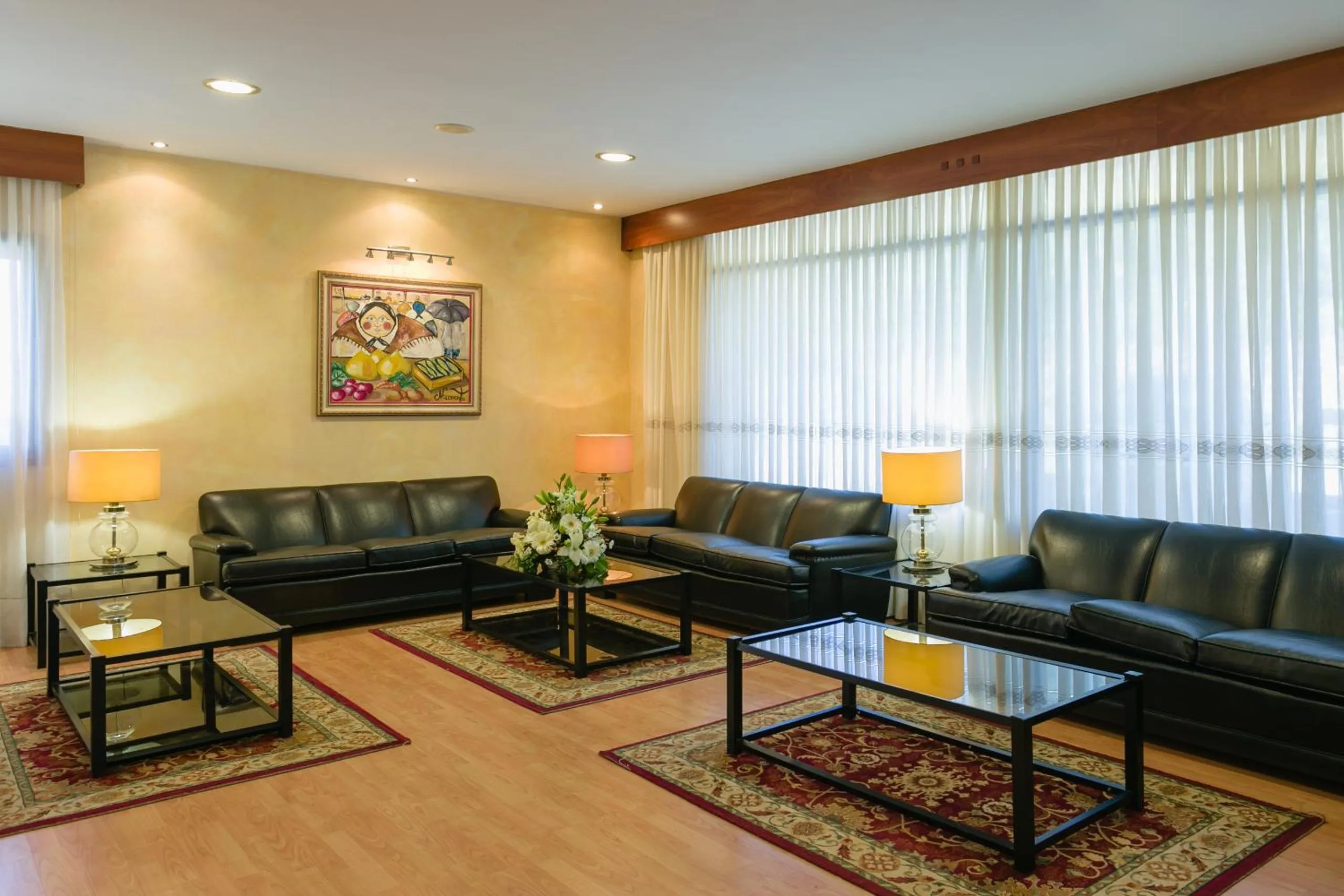 Communal lounge/ TV room in Hotel Stellamaris