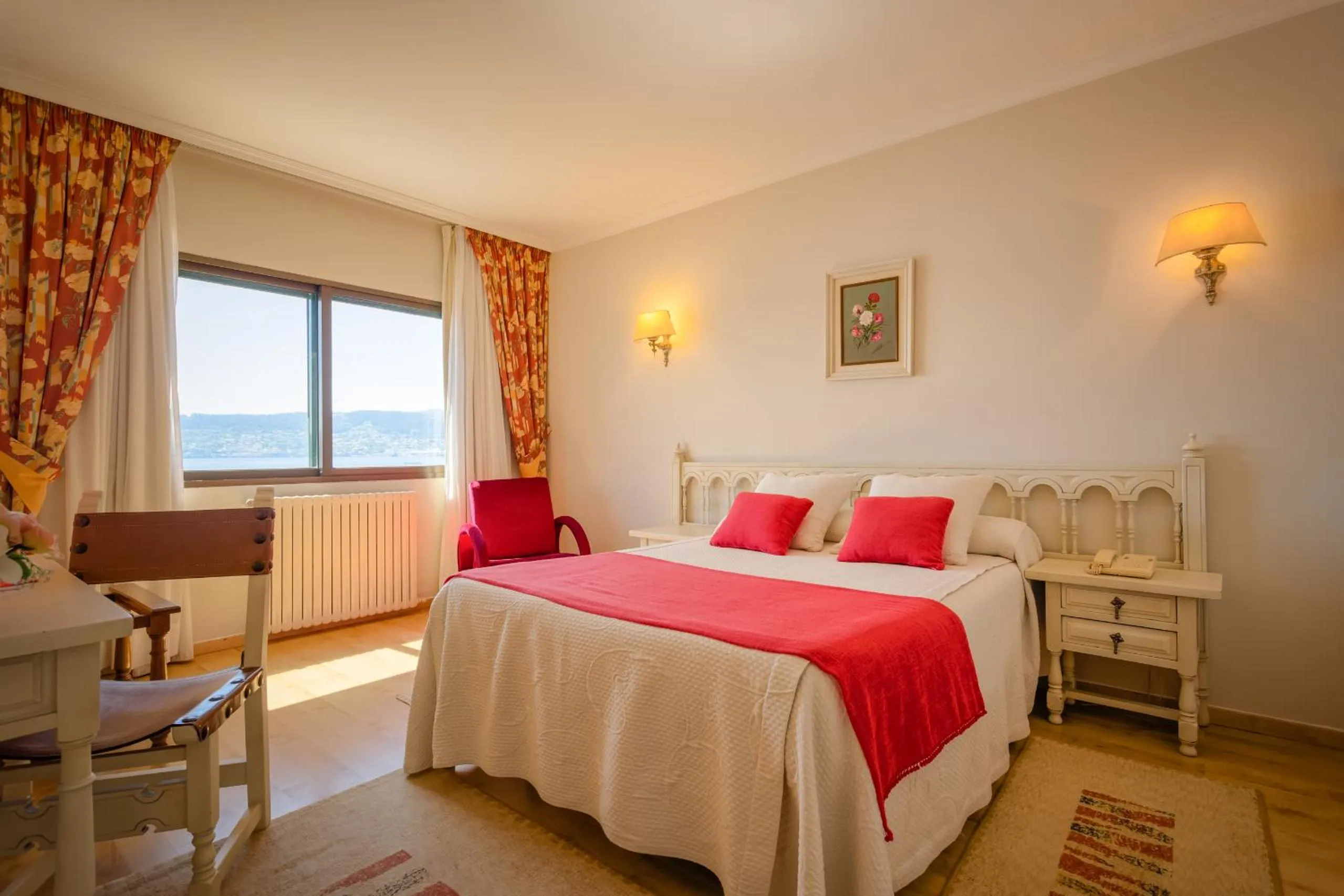 Decorative detail, Bed in Hotel Stellamaris