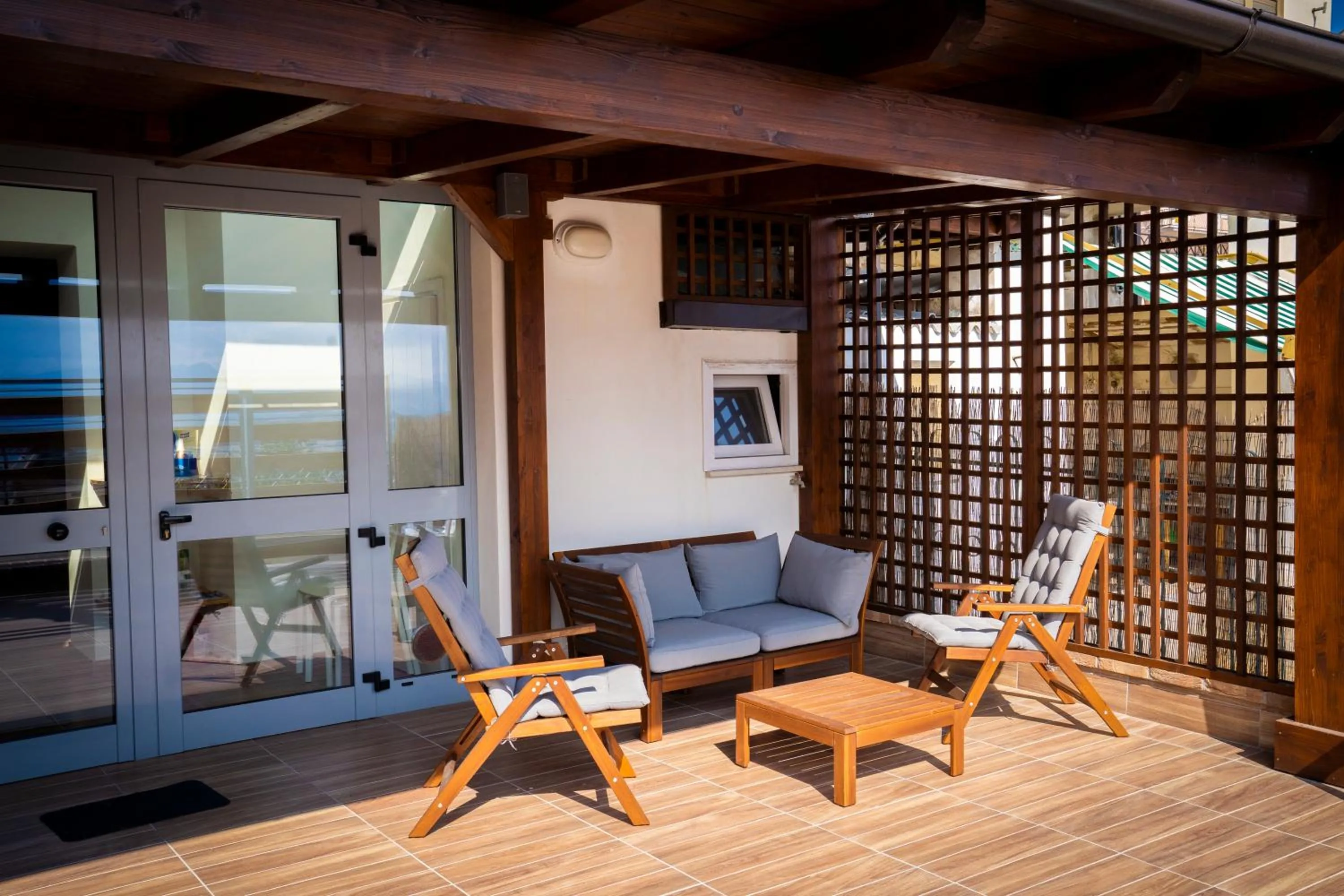 Patio in Ospitati - B&B Le Tre Chiavi