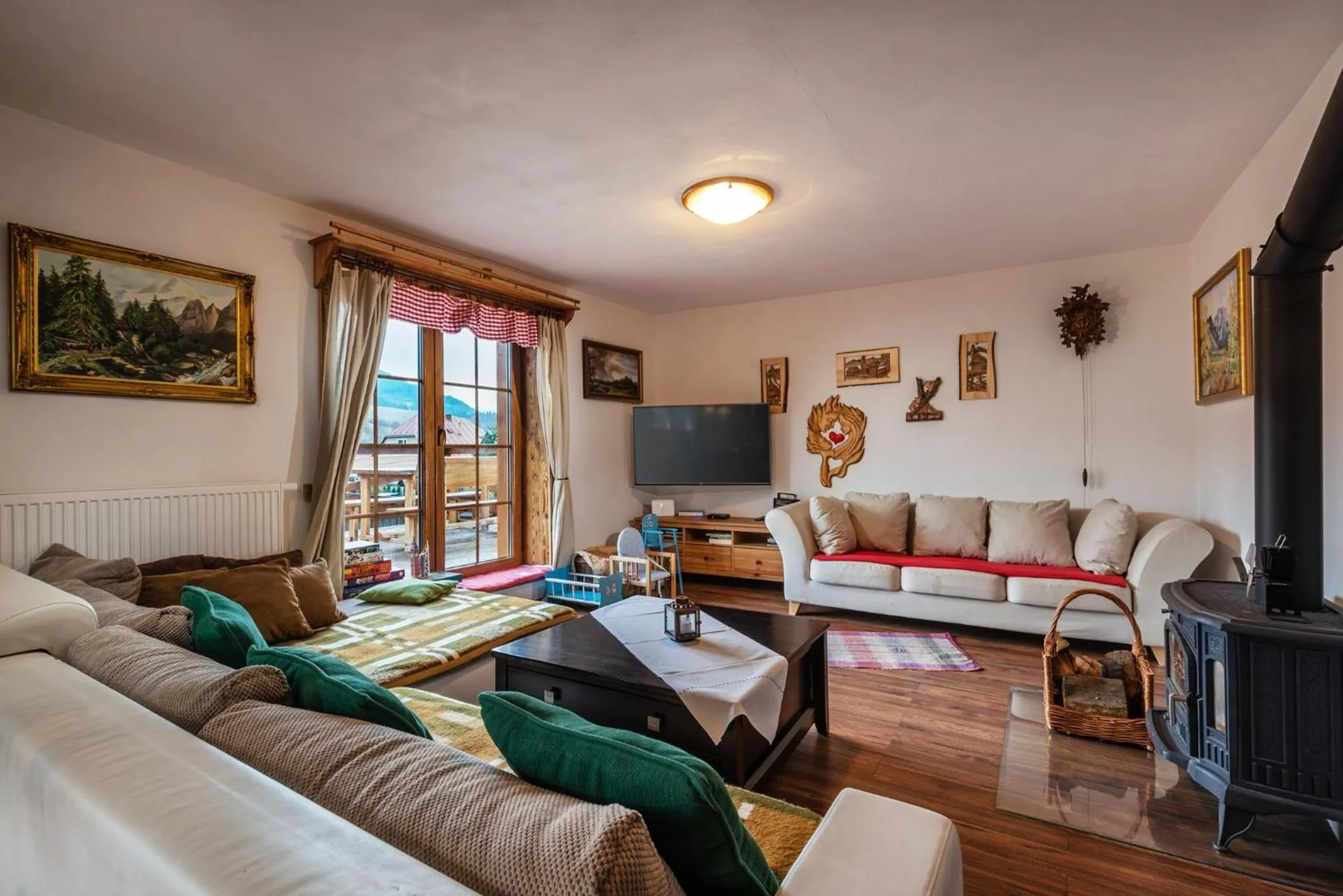 Living room in Chalupa Pri Grúni