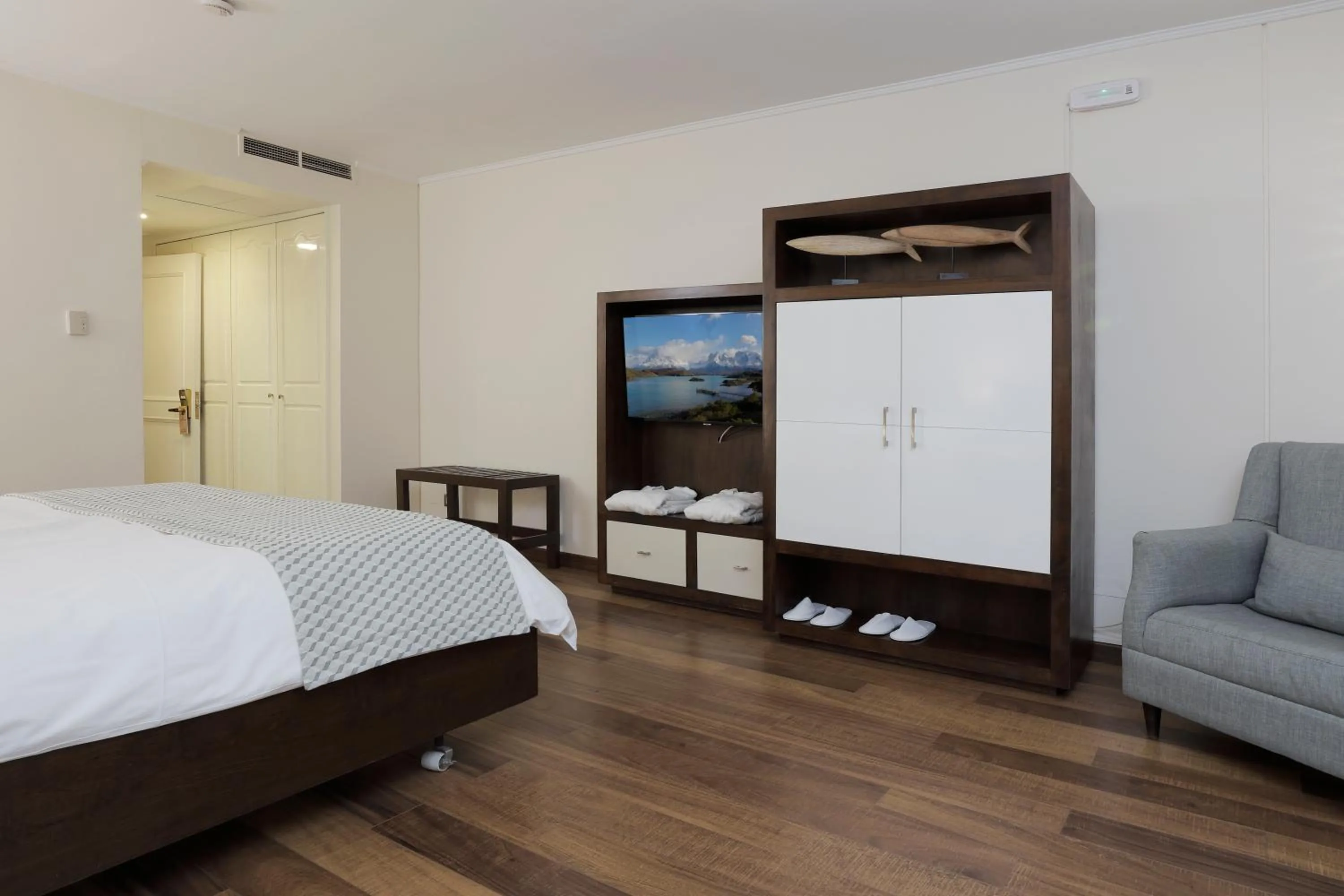 Bed in MR Hotel Providencia (ex Hotel Neruda)